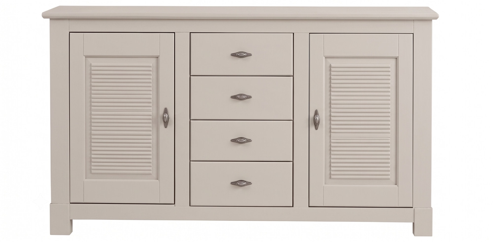 OTTO home Sideboard »Rauna« B/T/H: 150/37/84 cm,  Kommode, FSC®-zertifiziertes Massivholz, Breite 150 cm