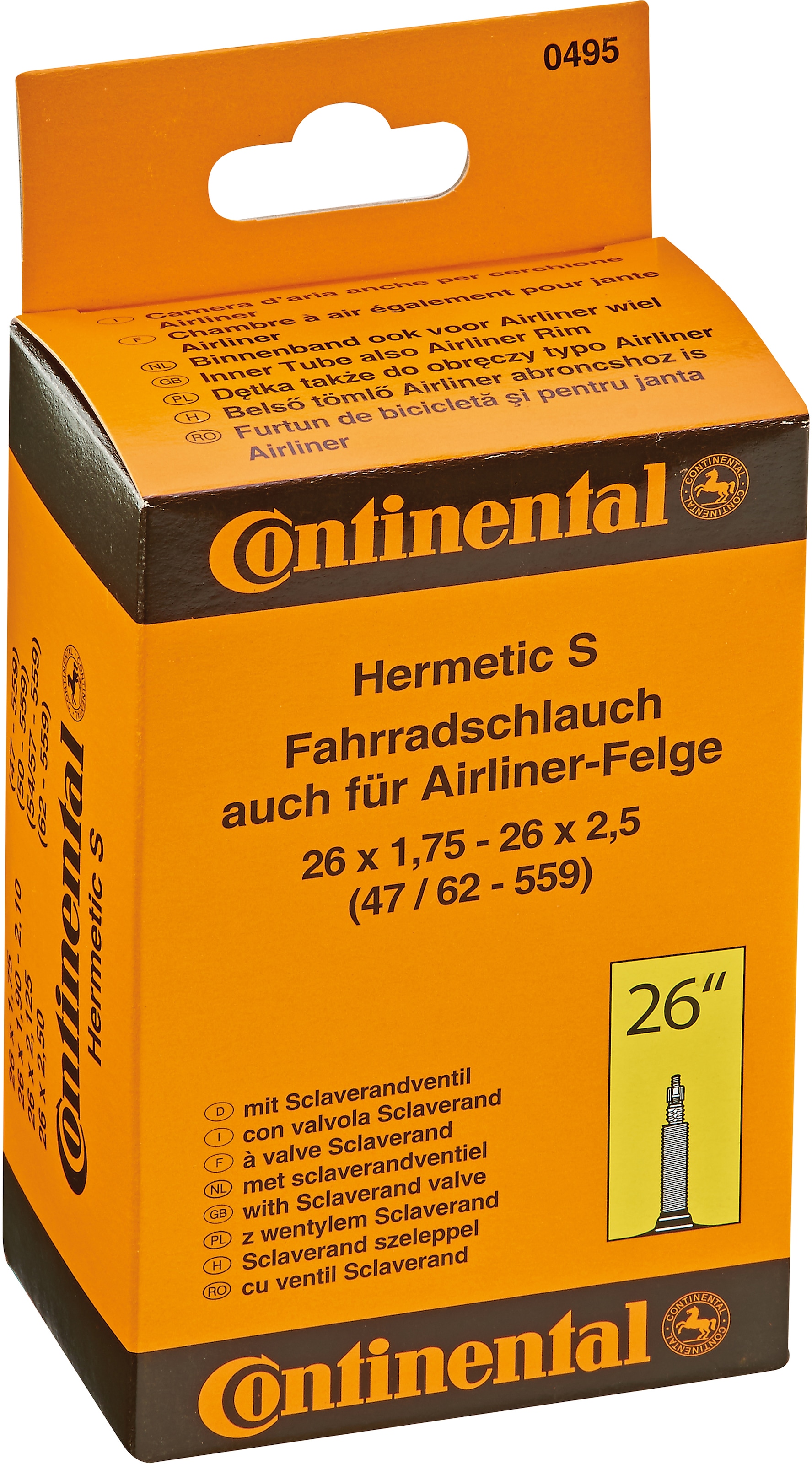 Prophete Fahrradschlauch »Continental Fahrradschlauch«