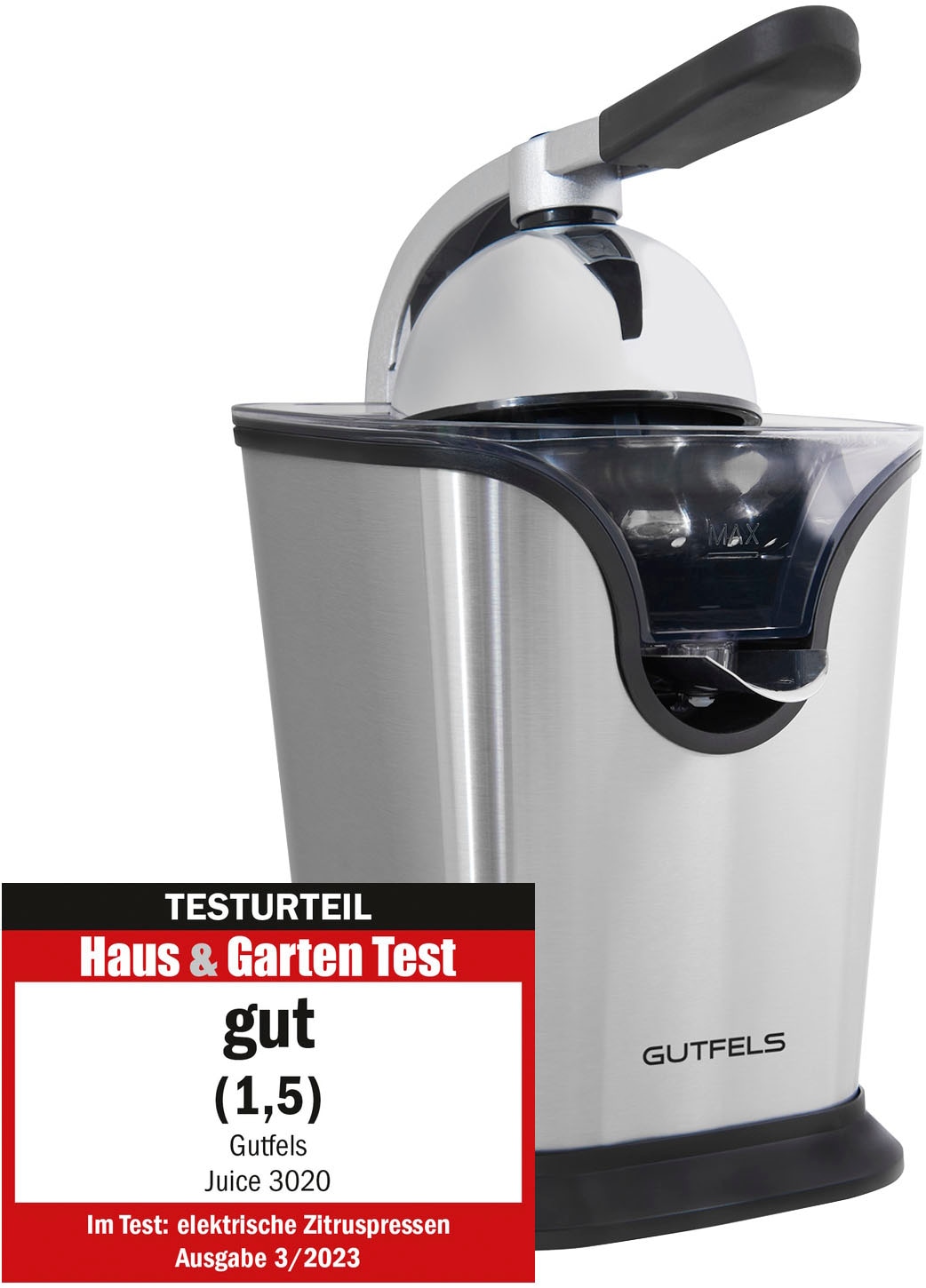 Gutfels Entsafter »JUICE 3020«, 100 W