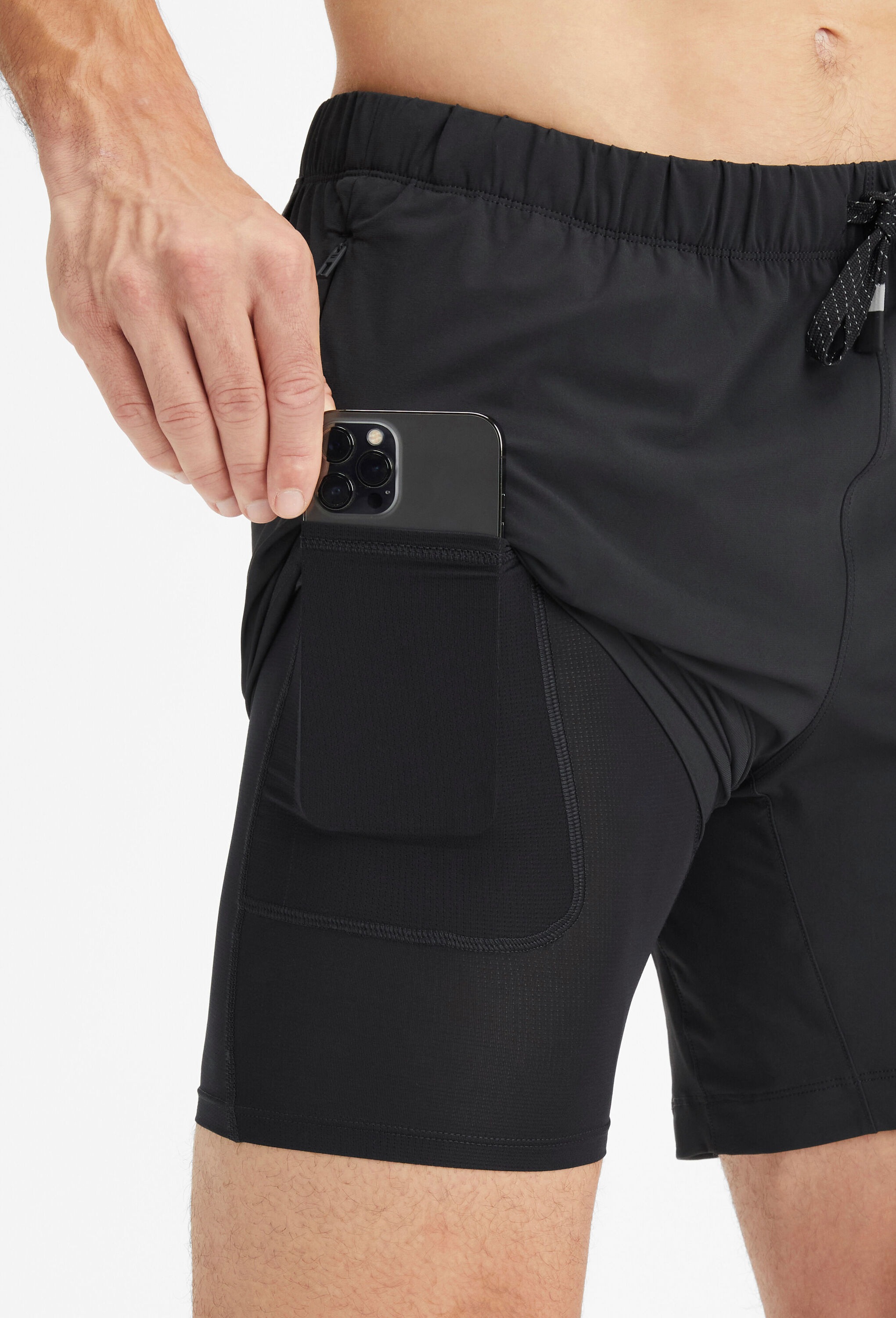 Fabletics Outdoorhose »Fabletics Shorts The One Short mit Innenhose 18cm«  mit Innenhose 18cm