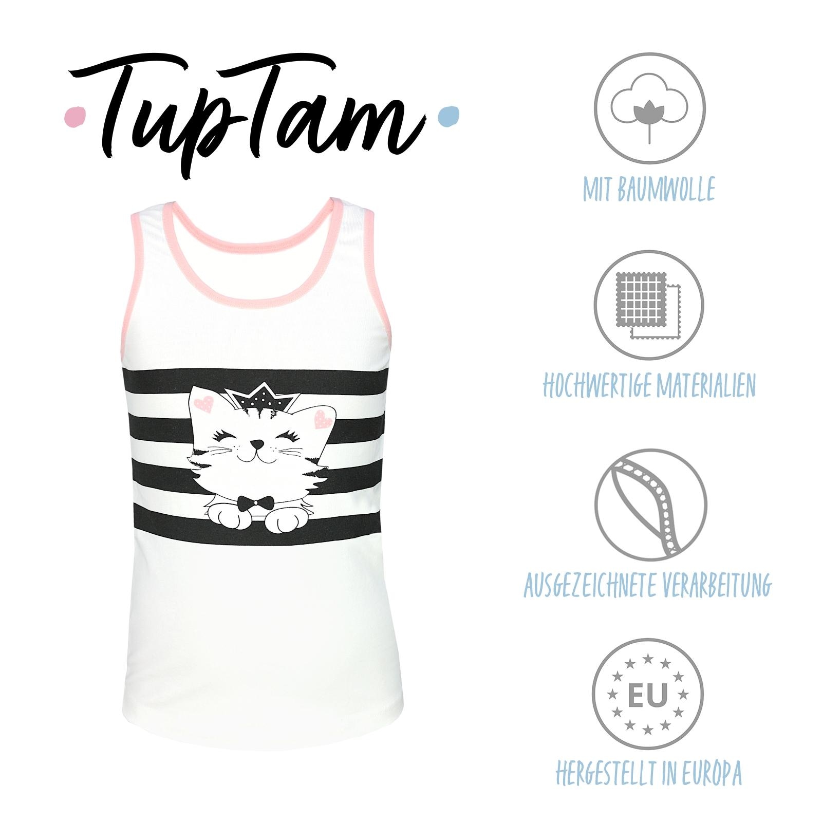 TupTam Unterhemd »Unterhemd Mädchen Kinder Unterhemd 5er Pack«