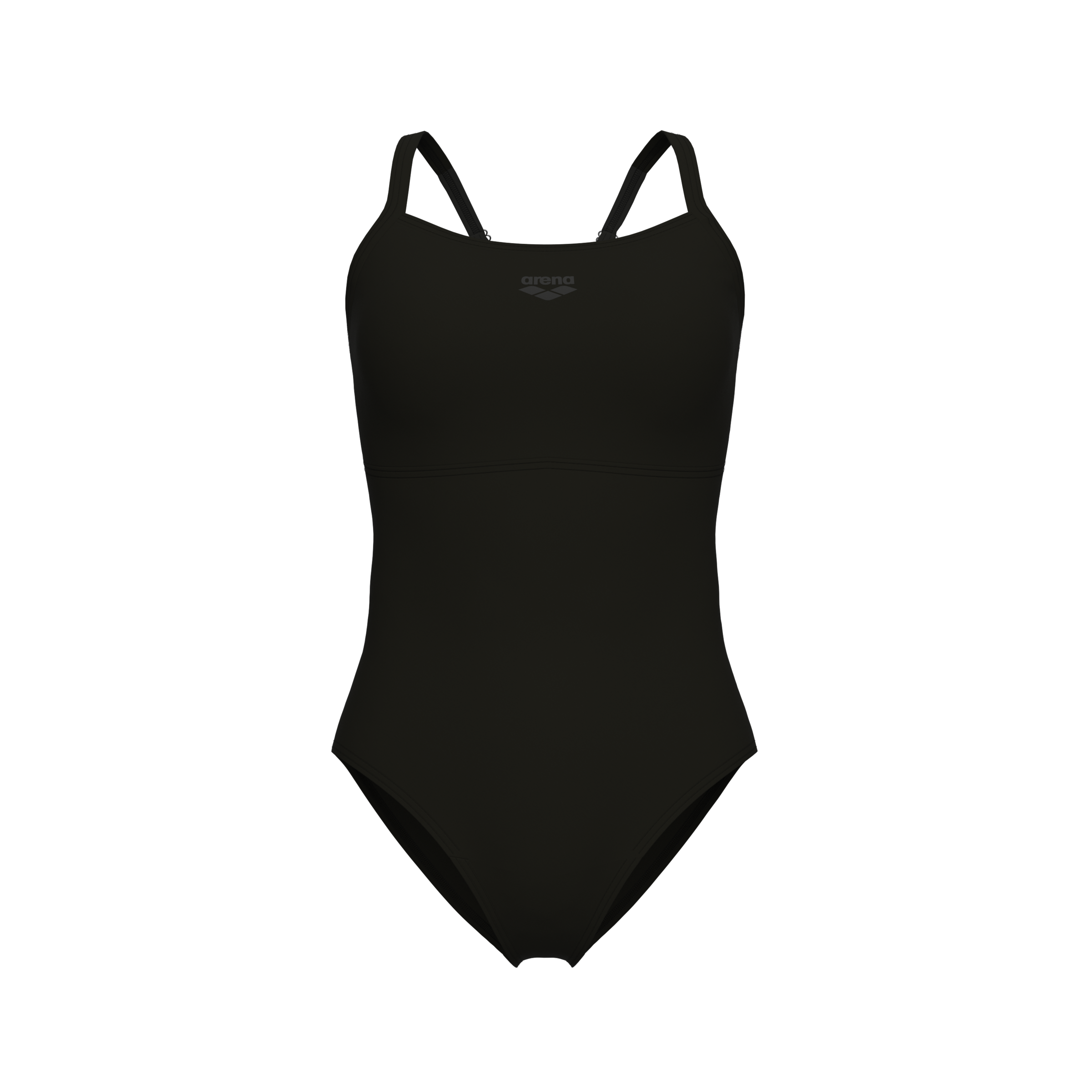 Arena Badeanzug »arena Feel Damen Solid Lightdrop Back Bustier Badeanzug«