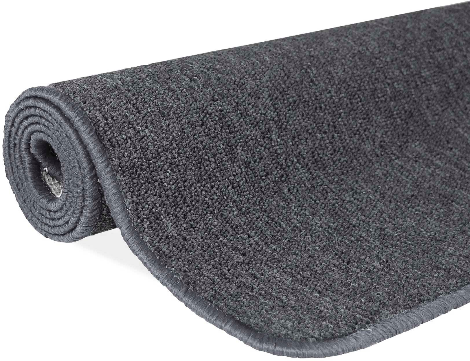 Primaflor-Ideen in Textil Läufer »MACAO, Made in Netherlands«, rechteckig, 5 mm Höhe, Teppich-Läufer, Uni Farben, ideal im Flur & Schlafzimmer