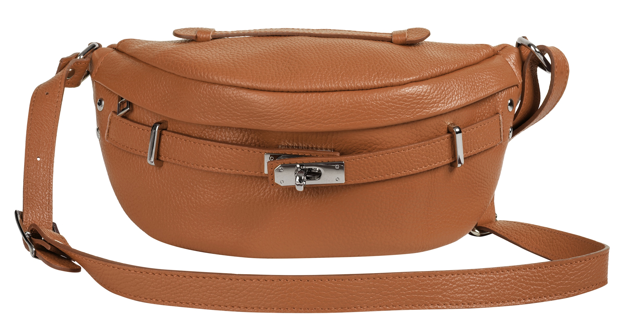 Samantha Look Gürteltasche echt Leder, Made in Italy