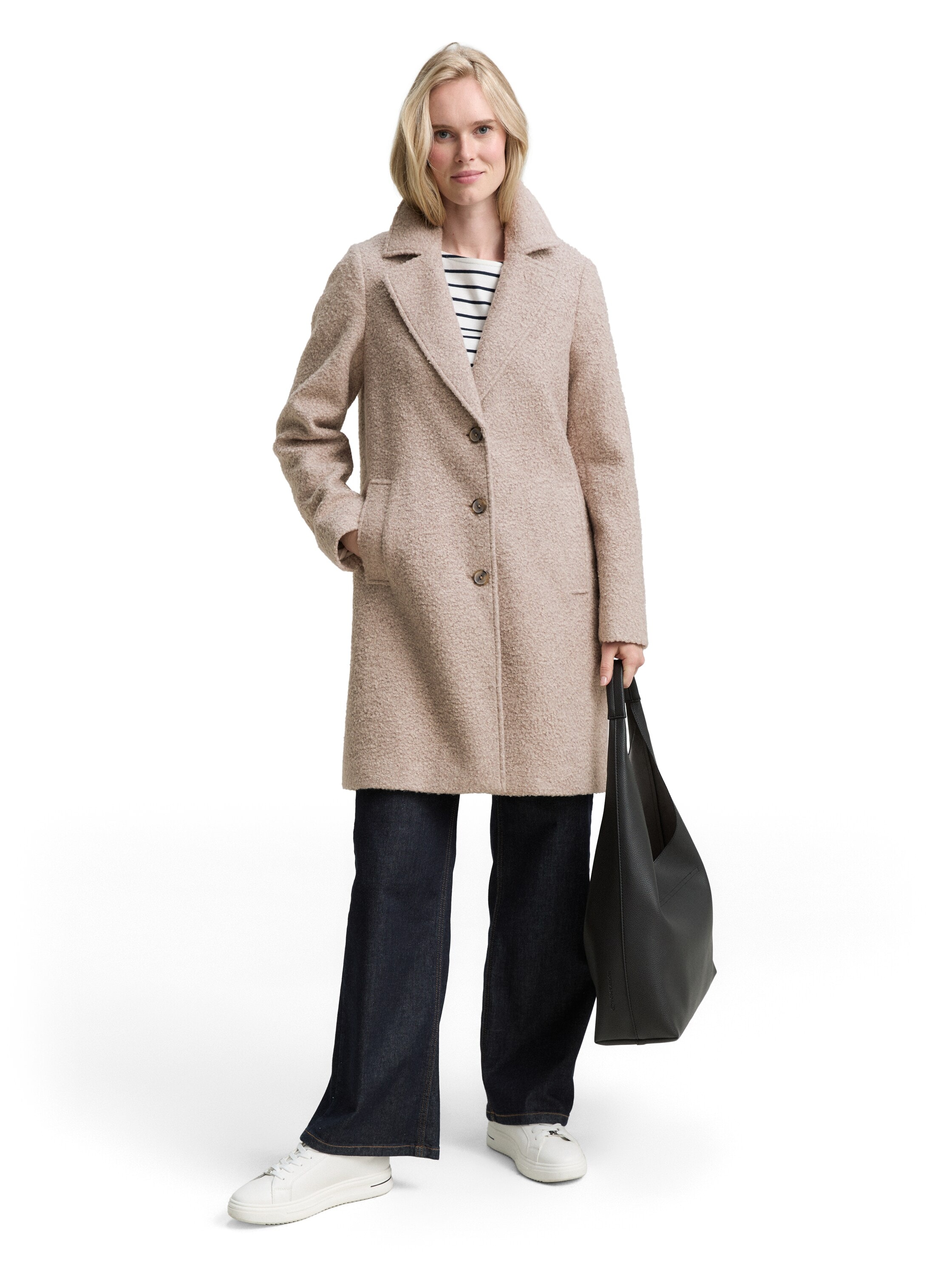 TOM TAILOR Langmantel mit Reverskragen