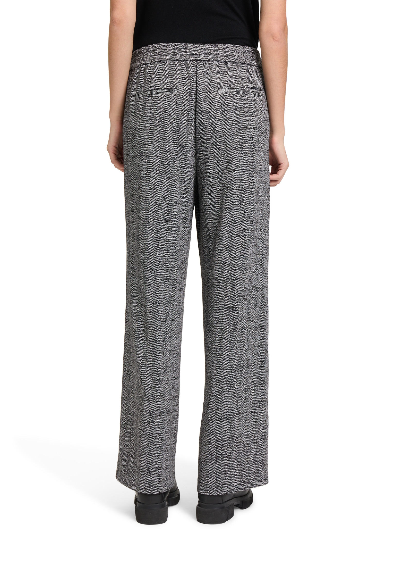 Betty&Co Stoffhose »Stoffhose mit Lurexfaden«
