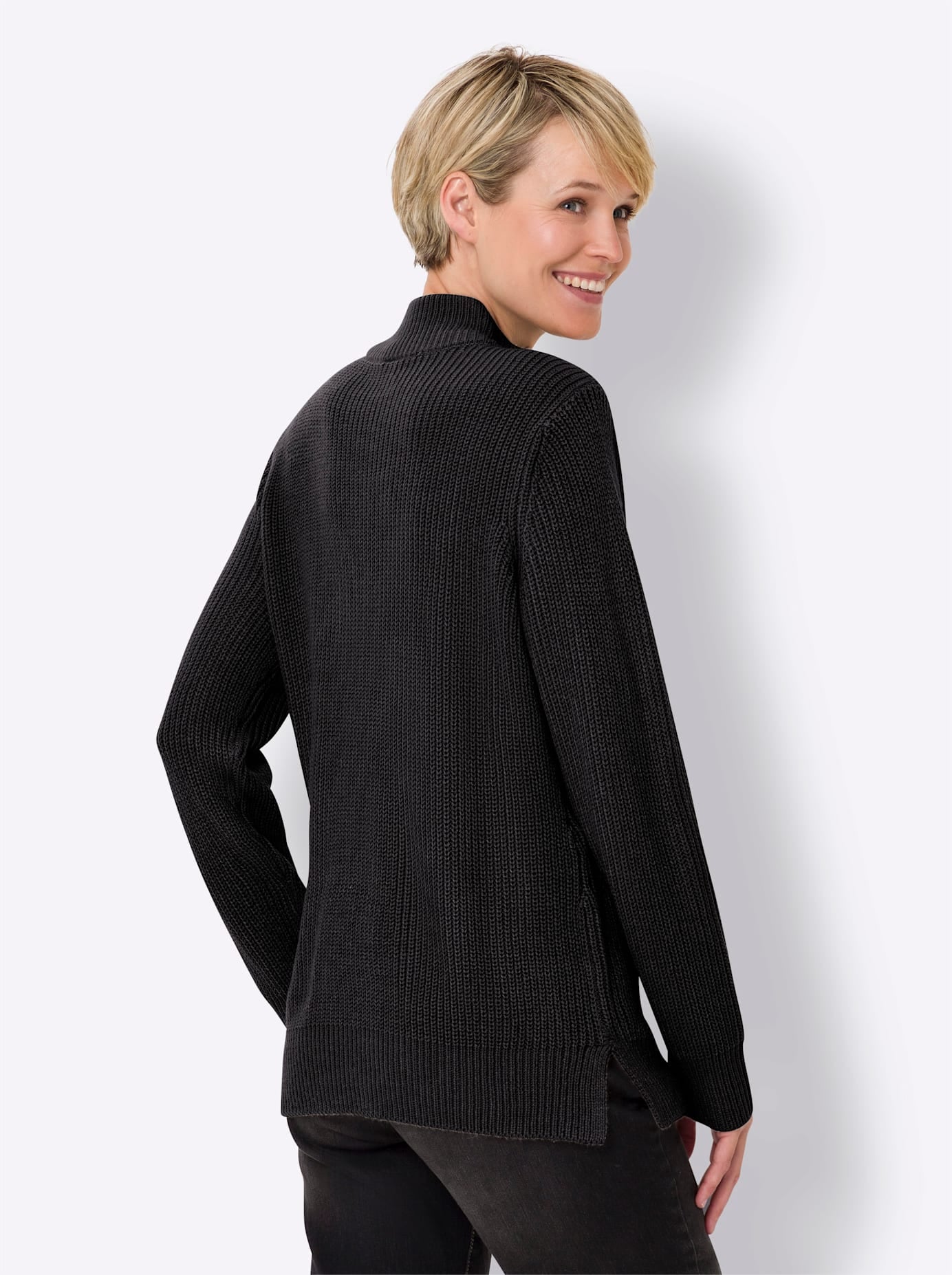 Classic Basics Stehkragenpullover »Pullover«
