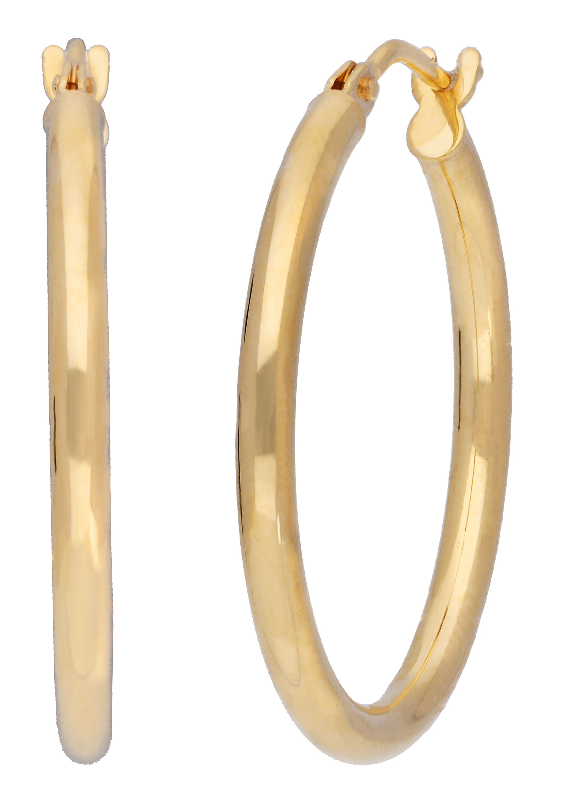Firetti Paar Creolen »Schmuck Geschenk Gold 375 Ohrschmuck Creole«