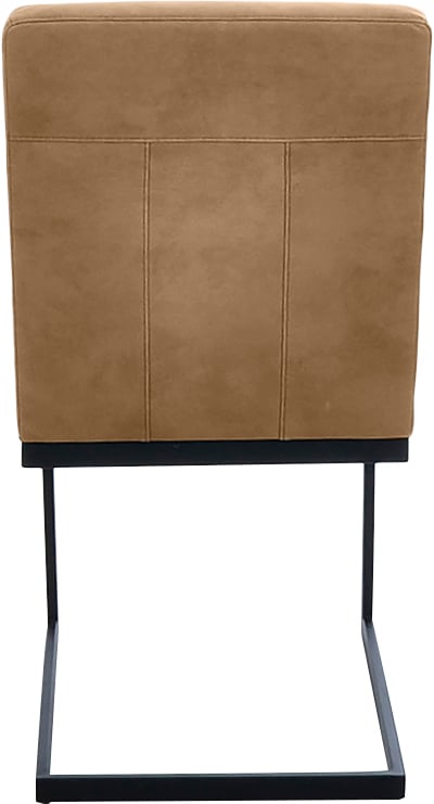 K+W Komfort & Wohnen Freischwinger () 1 Stk.Freischwingergestell aus Vierkantrohr schwarz, hoher Sitzkomfort