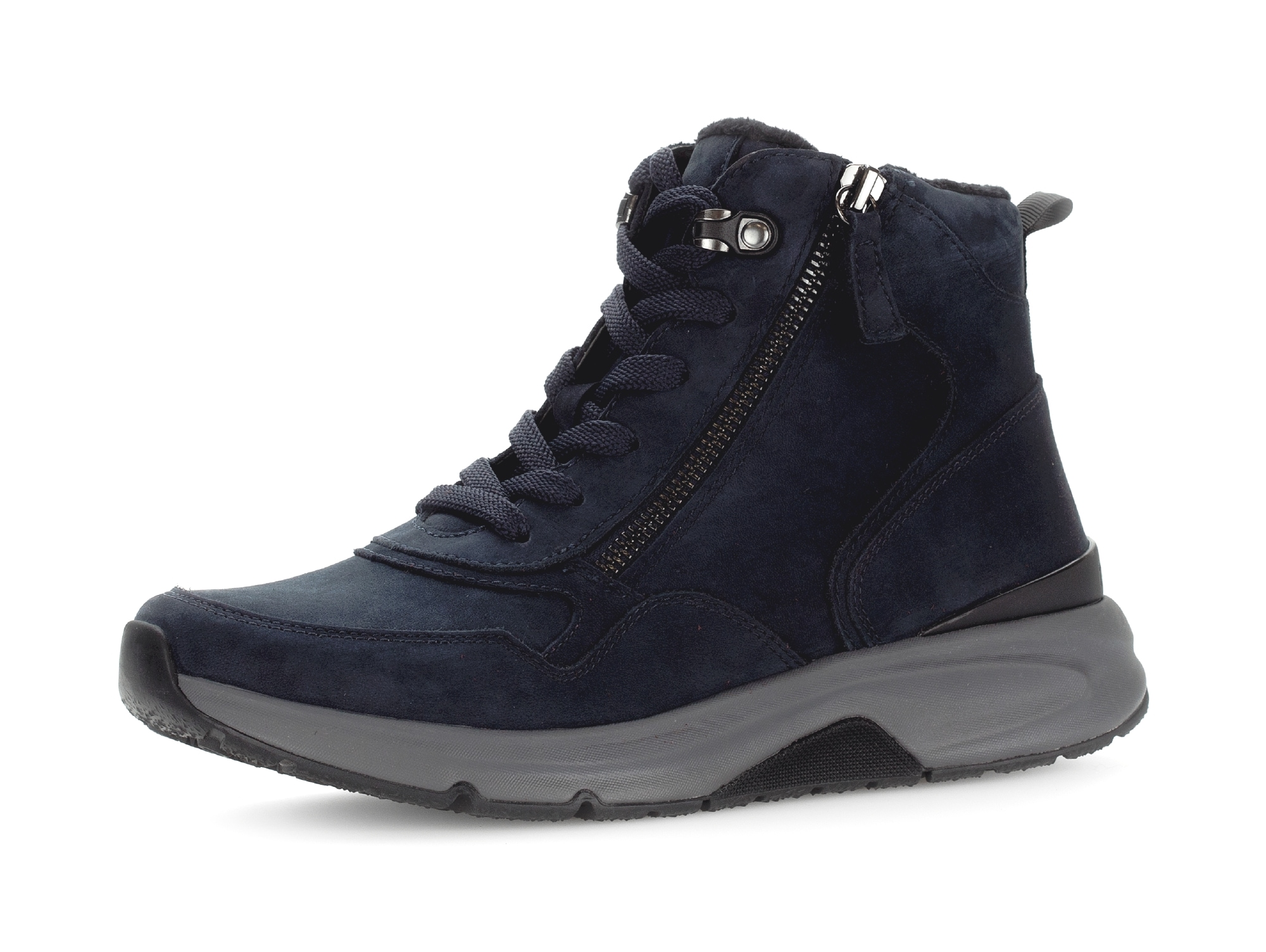 Gabor Rollingsoft Keilsneaker  , Plateau, Schnürboots, Kofmortschuh mit herausnehmbarem Fußbett