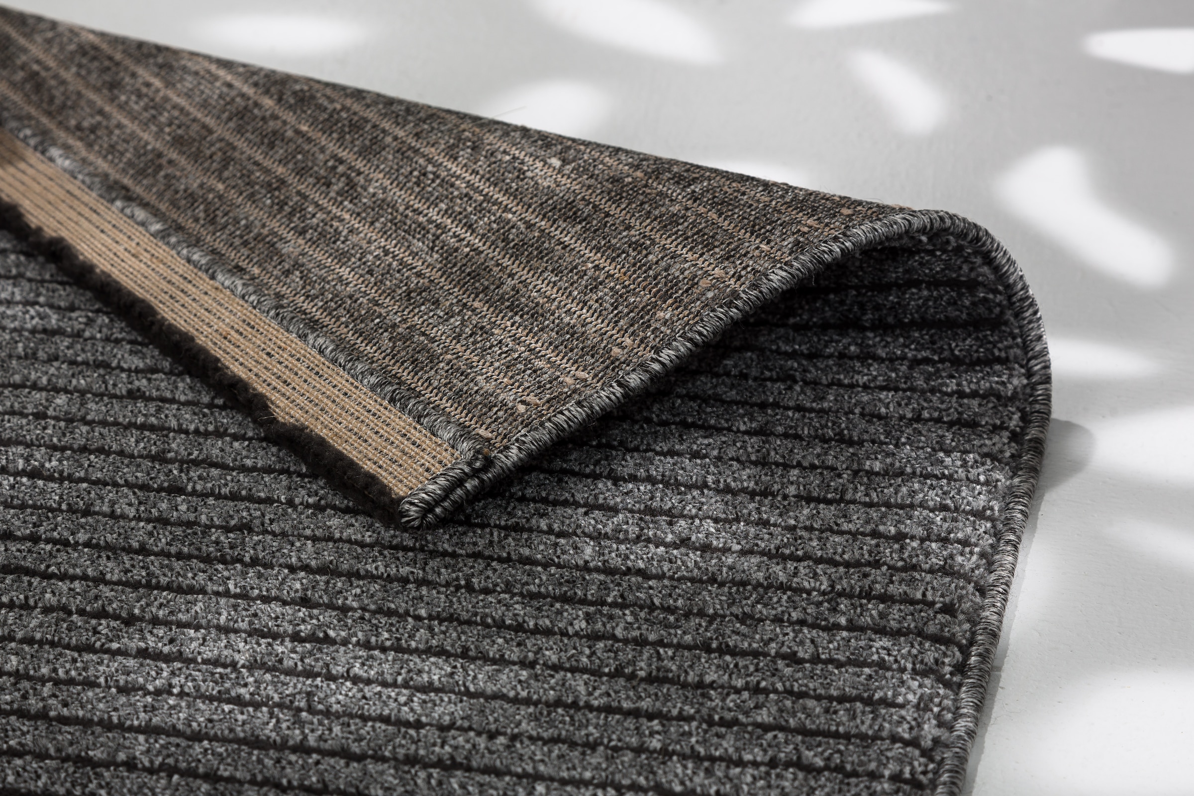 SCHÖNER WOHNEN-Kollektion Teppich »Pure 6317-241«, rechteckig, 22 mm Höhe, Kurzflor, Hoch Tief Struktur, Wohnzimmer, Schöner Wohnen Kollektion