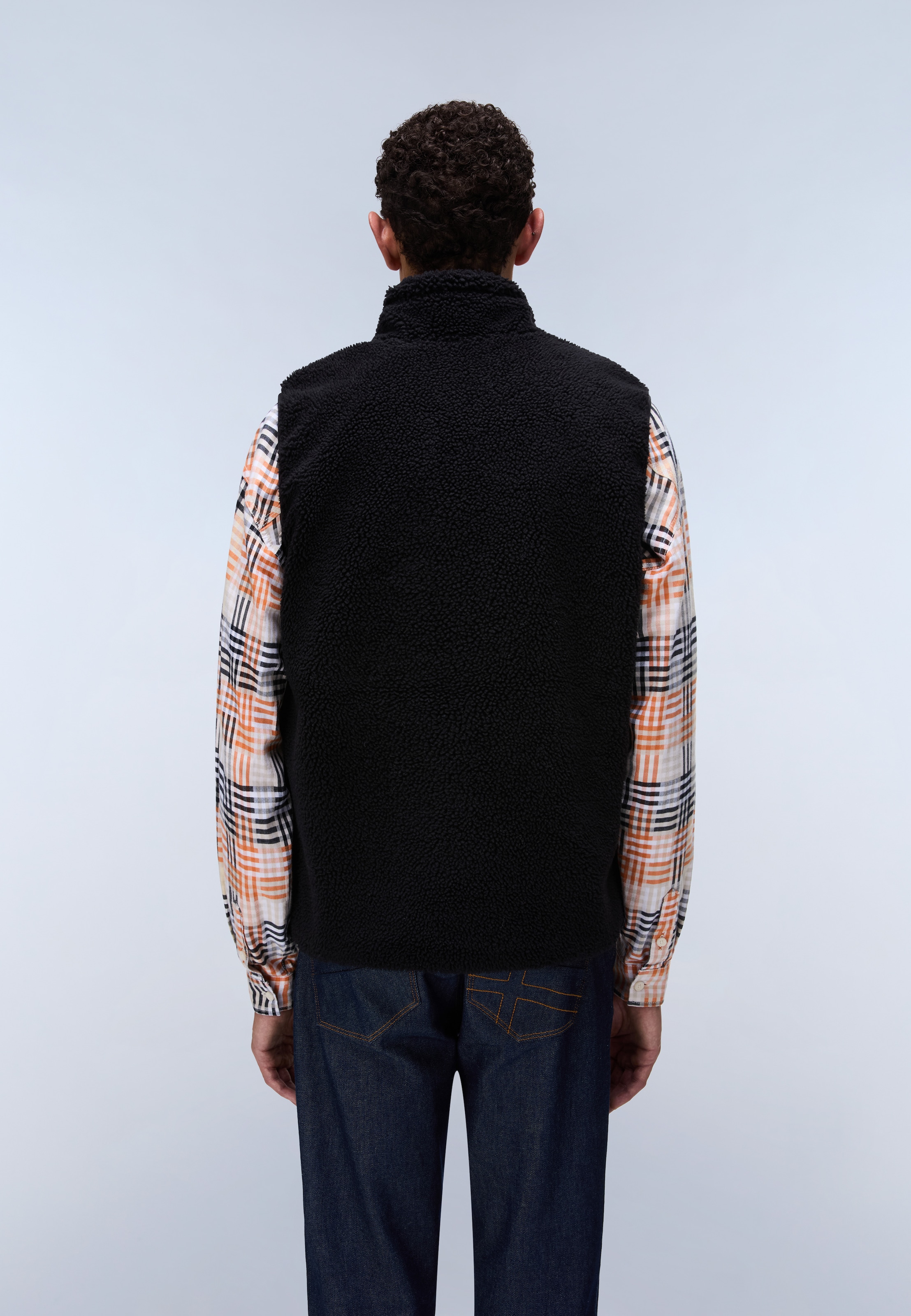 Napapijri Fleeceweste »YUPIK V 2 BLACK BEAUTY« sportlicher Stil, aus Polyester, ärmelloses Design