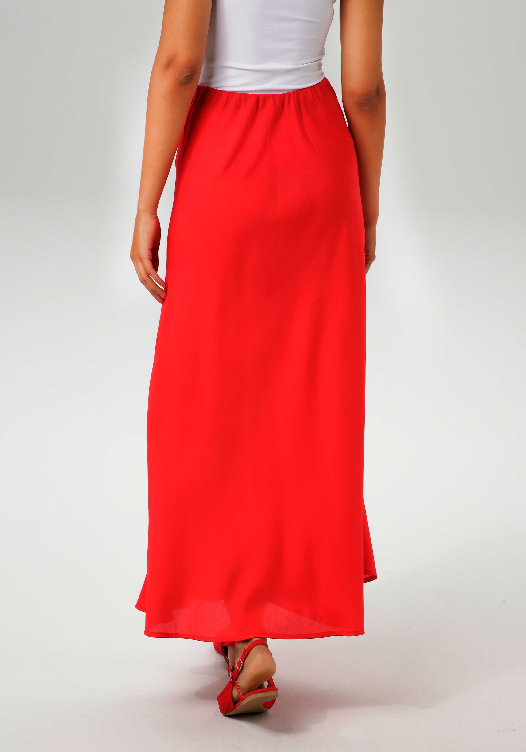 Aniston CASUAL Maxirock, in sommerlichen Farben - NEUE KOLLEKTION