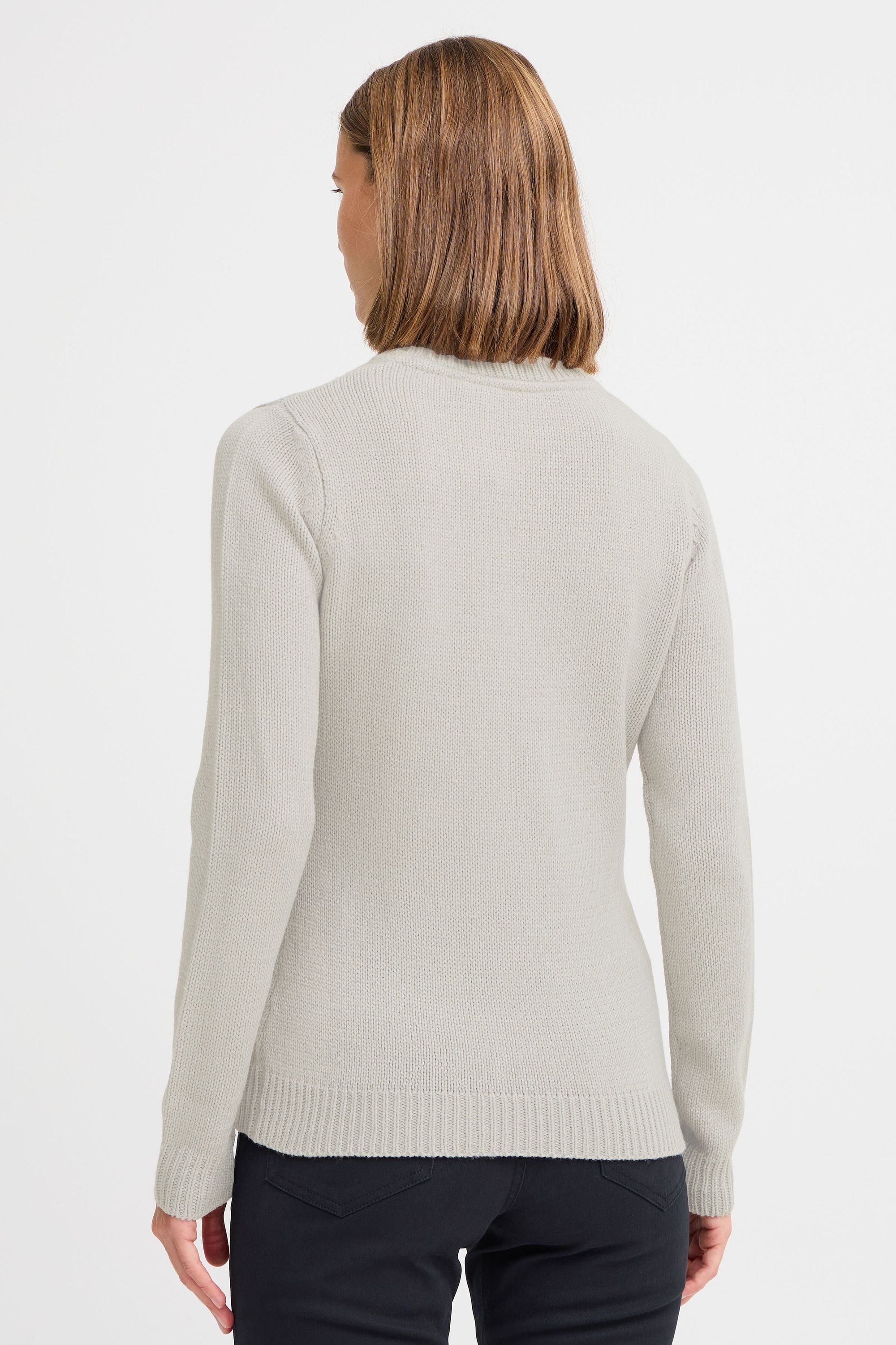 OXMO Strickfleece-Pullover »Strickpullover OXCARRYONE«