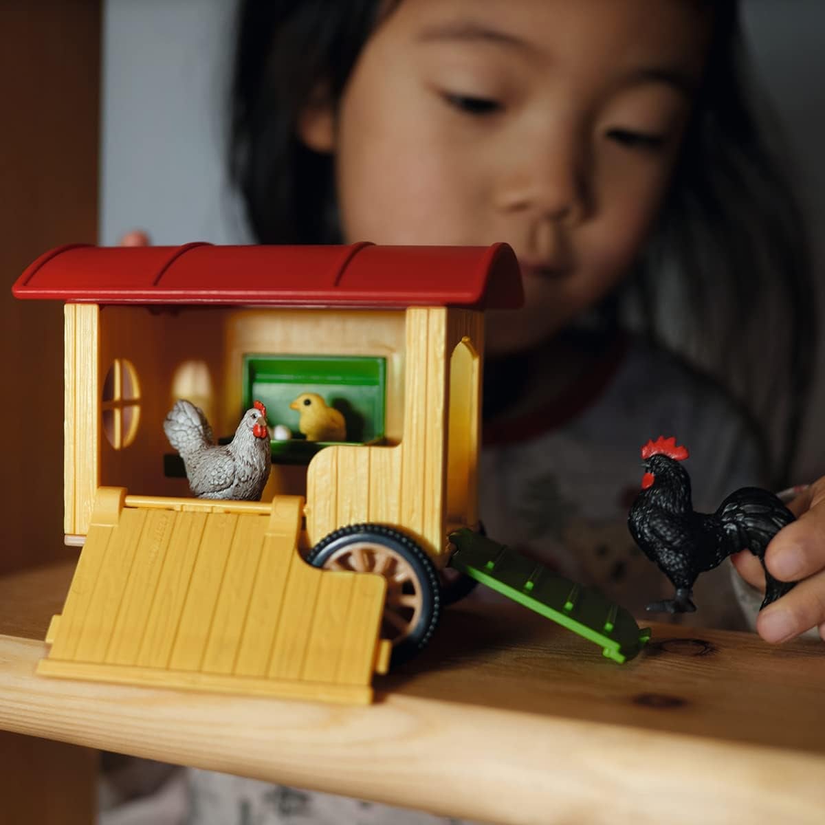 Schleich® Spielwelt »FARM WORLD, Hühnerstall (42572)«
