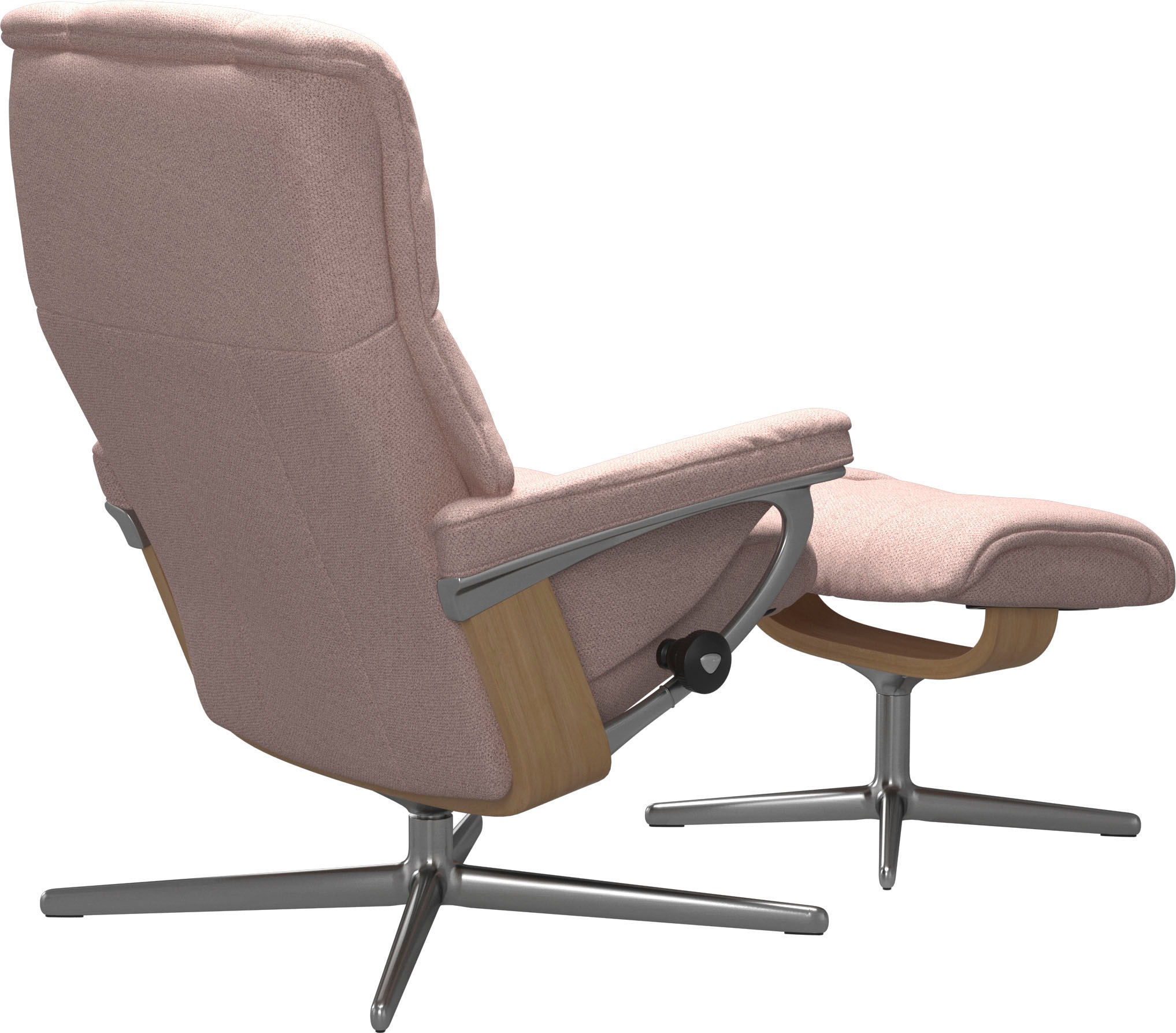 Stressless® Fußhocker »Mayfair«, mit Cross Base, Größe S, M & L, Holzakzent Eiche