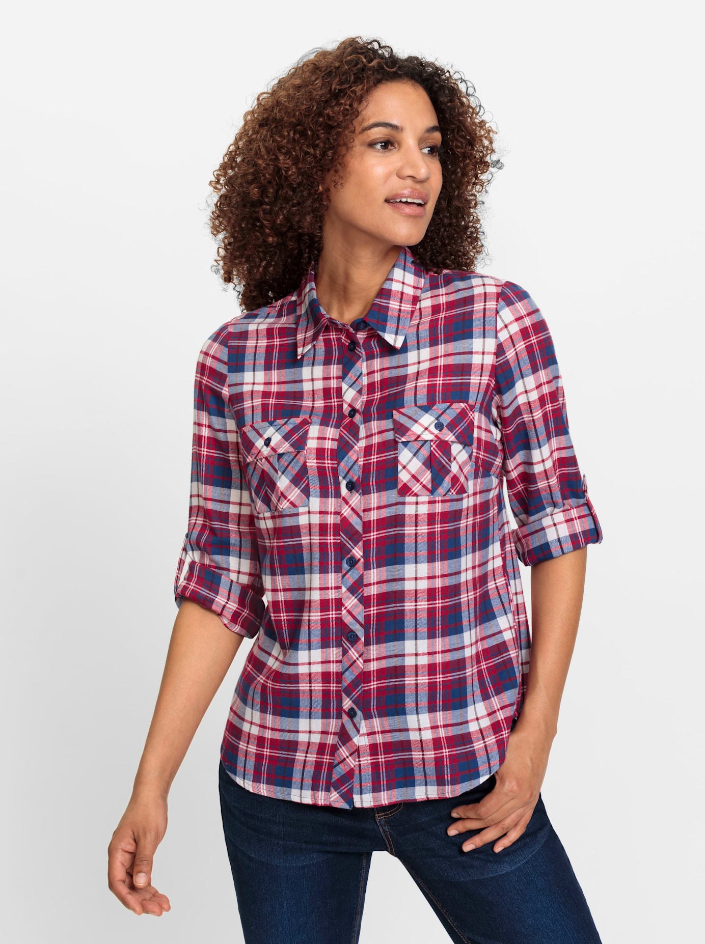 Inspirationen Flanellbluse