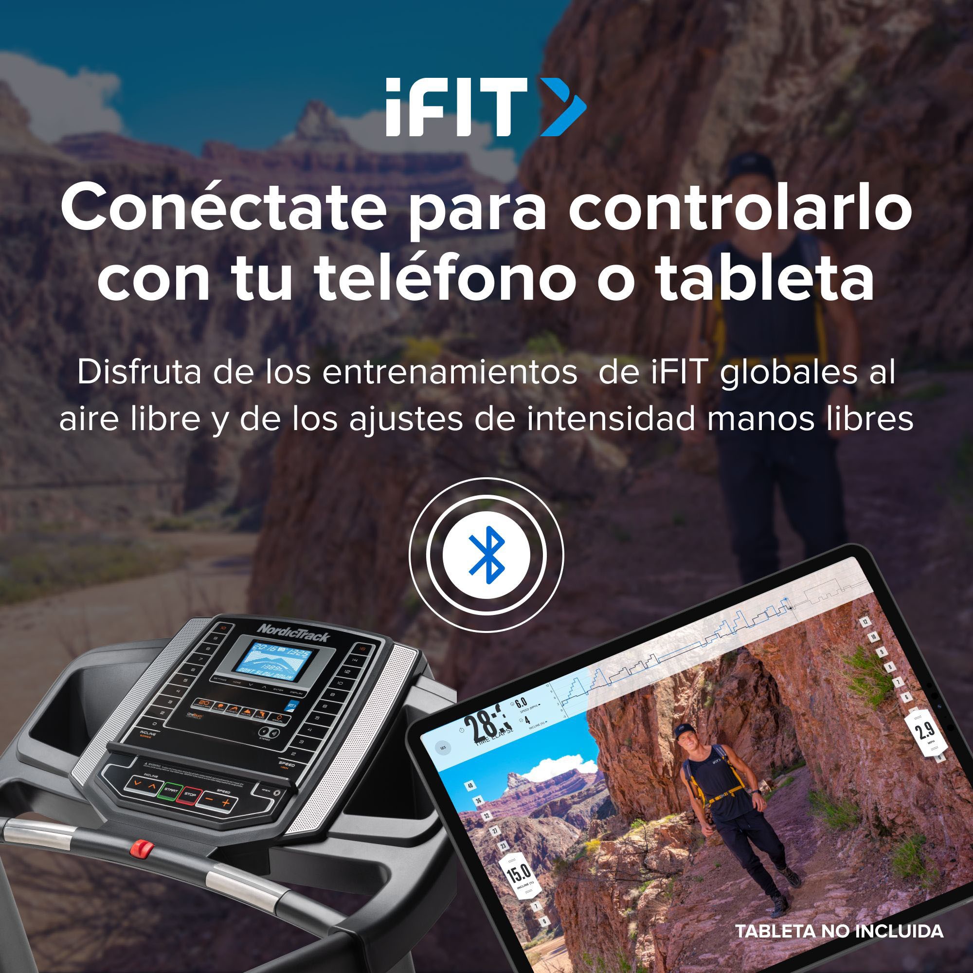 NordicTrack Laufband »NordicTrack T 6.5 S«, (Laufband zum Laufen und Gehen mit 5" Display, faltbar), bis max. 16 km/h, klappbar