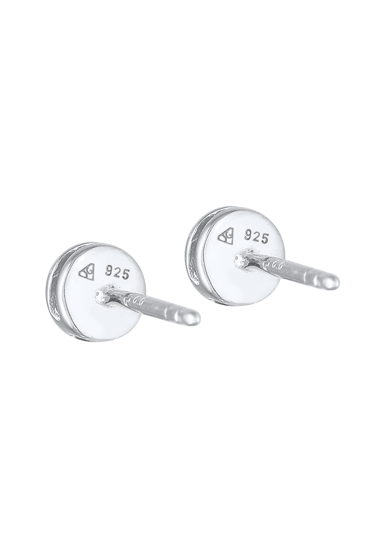Elli DIAMONDS Paar Ohrstecker »Ohrringe Diamant Salt Pepper (0.11 ct.) Solitär 925 Silber«