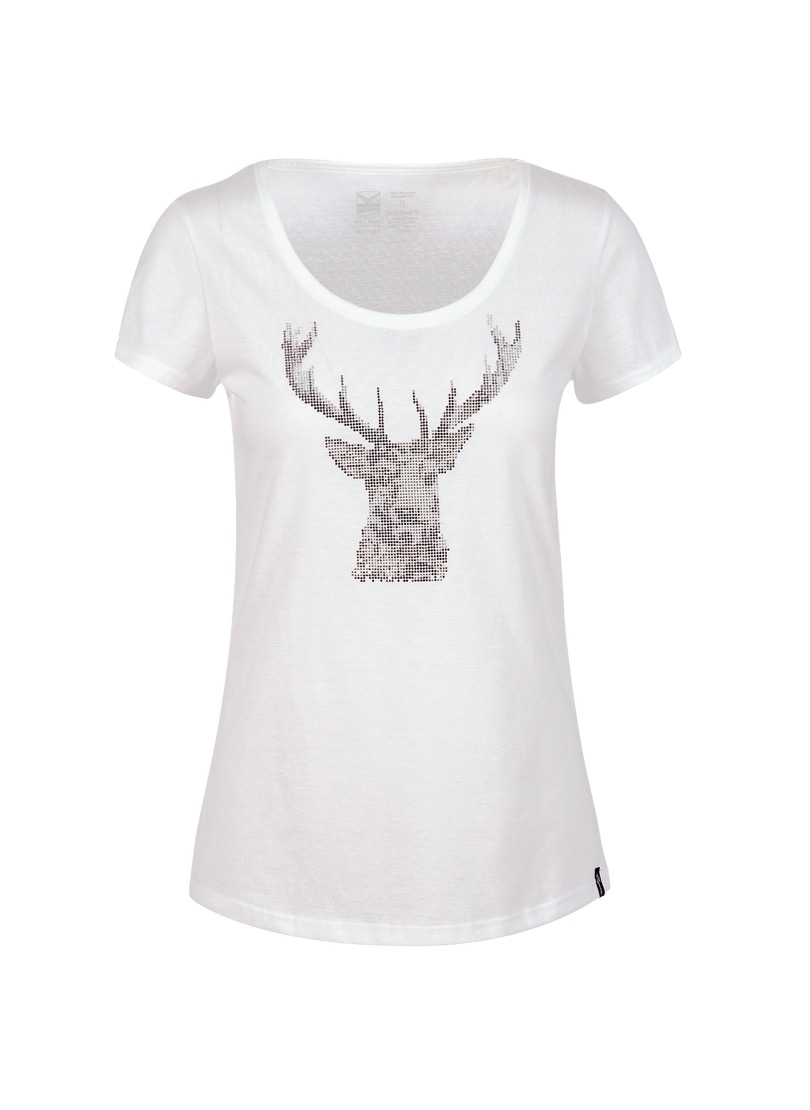 Trigema T-Shirt »TRIGEMA T-Shirt Glitzer-Hirsch«