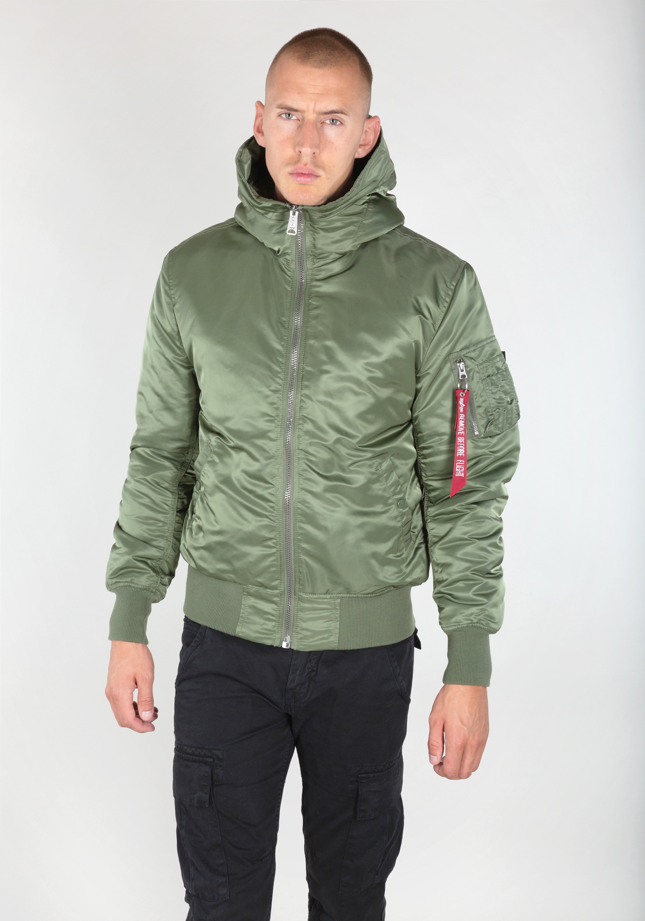 Bomberjacke »Alpha Industries Men - Bomber Jackets MA-1 Hooded«