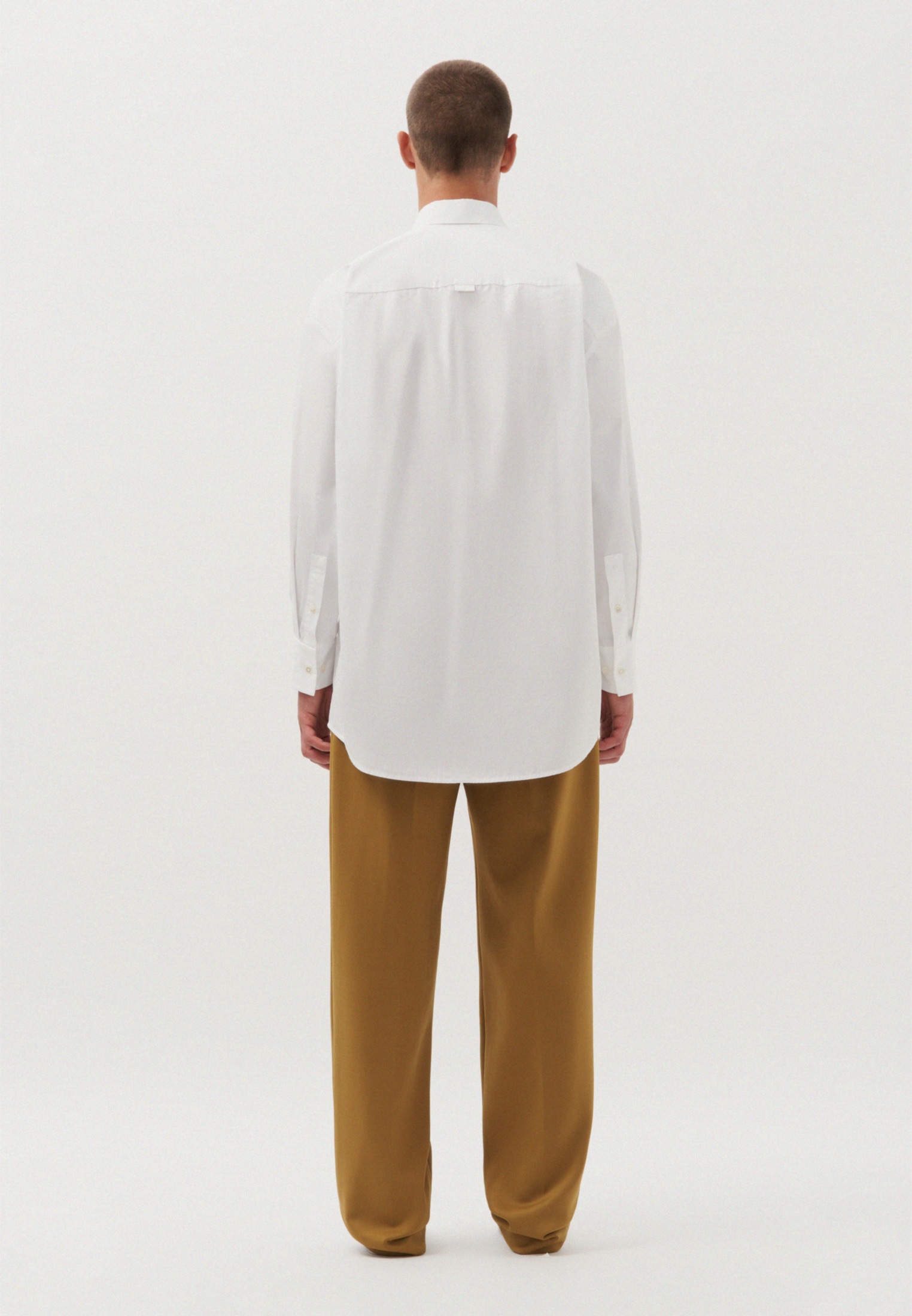 studio seidensticker Businesshemd »Studio« Oversized Langarm Kentkragen Uni