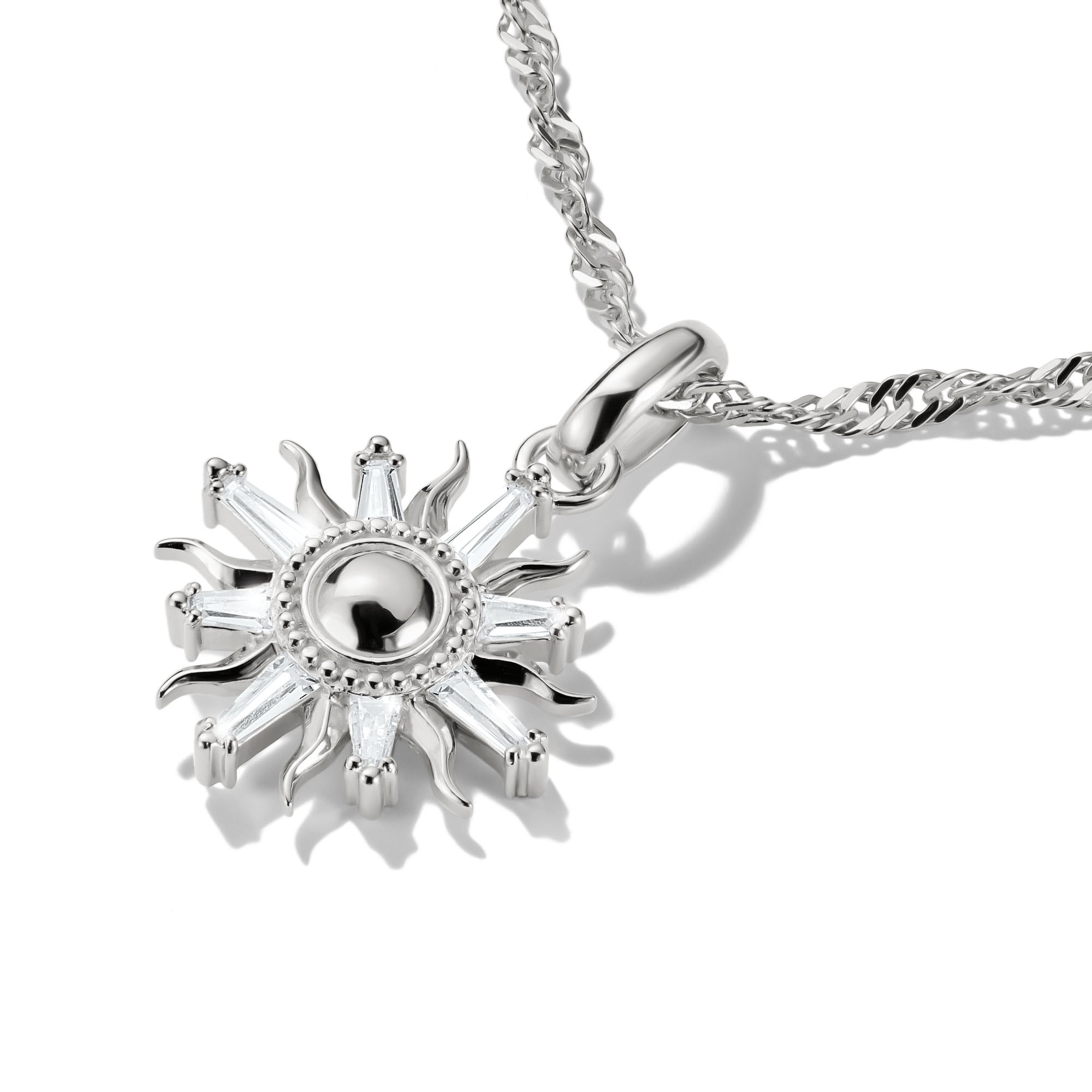 THOMAS SABO Charm Sonne »Charm Sonnenzauber mit Zirkonia - Connect« mit Zirkonia (synth.)