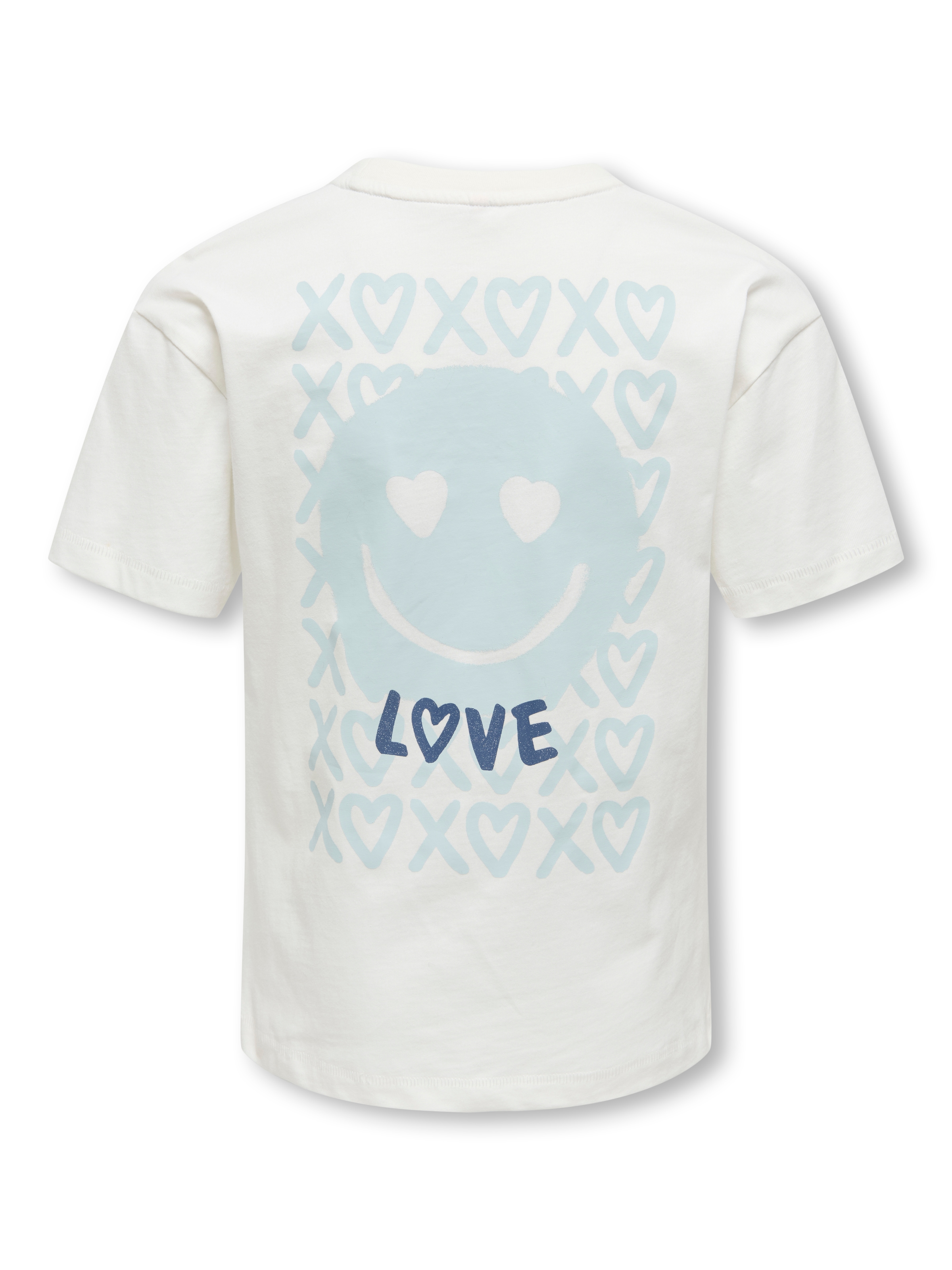 KIDS ONLY Kurzarmshirt »KOGHELENE LIFE S/S RLX TEE FR JRS NOOS« Baumwolle