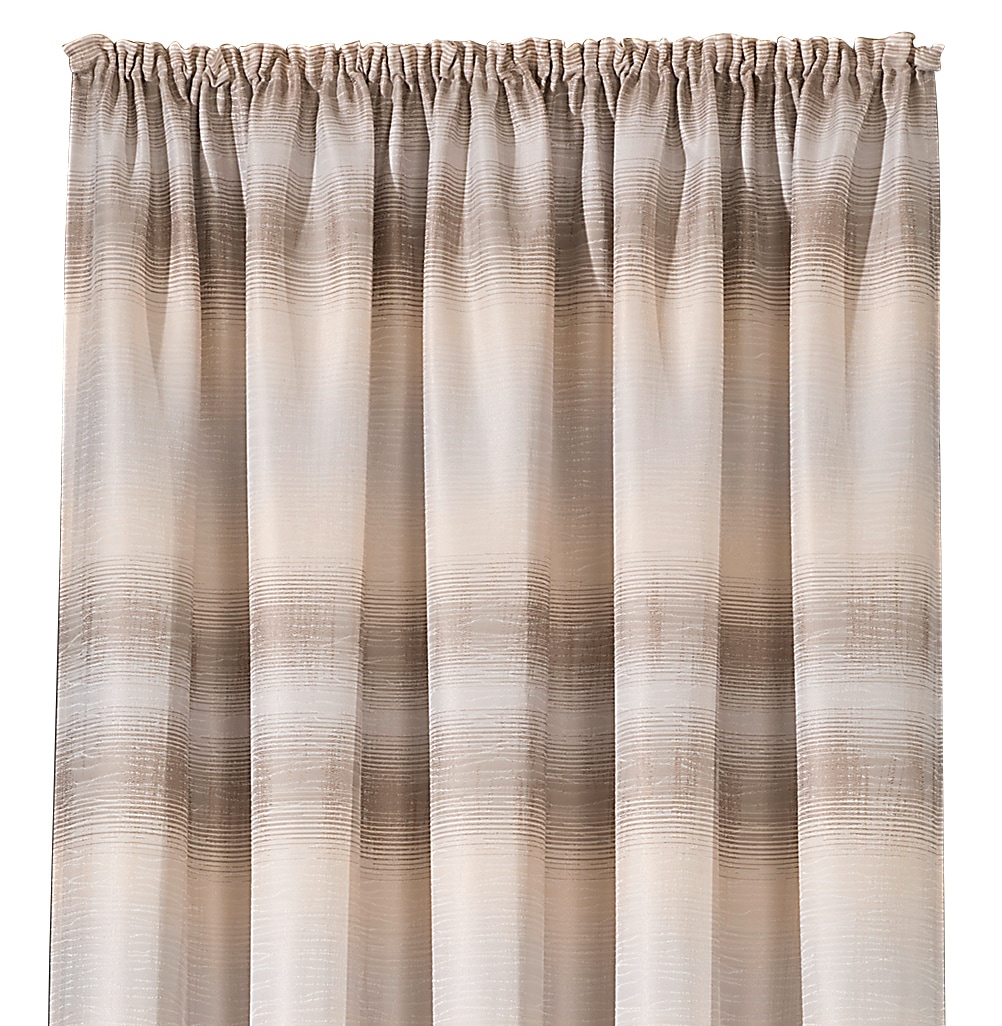 Weckbrodt Vorhang »Kilian« Kräuselband 2 Stk. tlg. Gardine, Store, Dekoschal, blickdicht