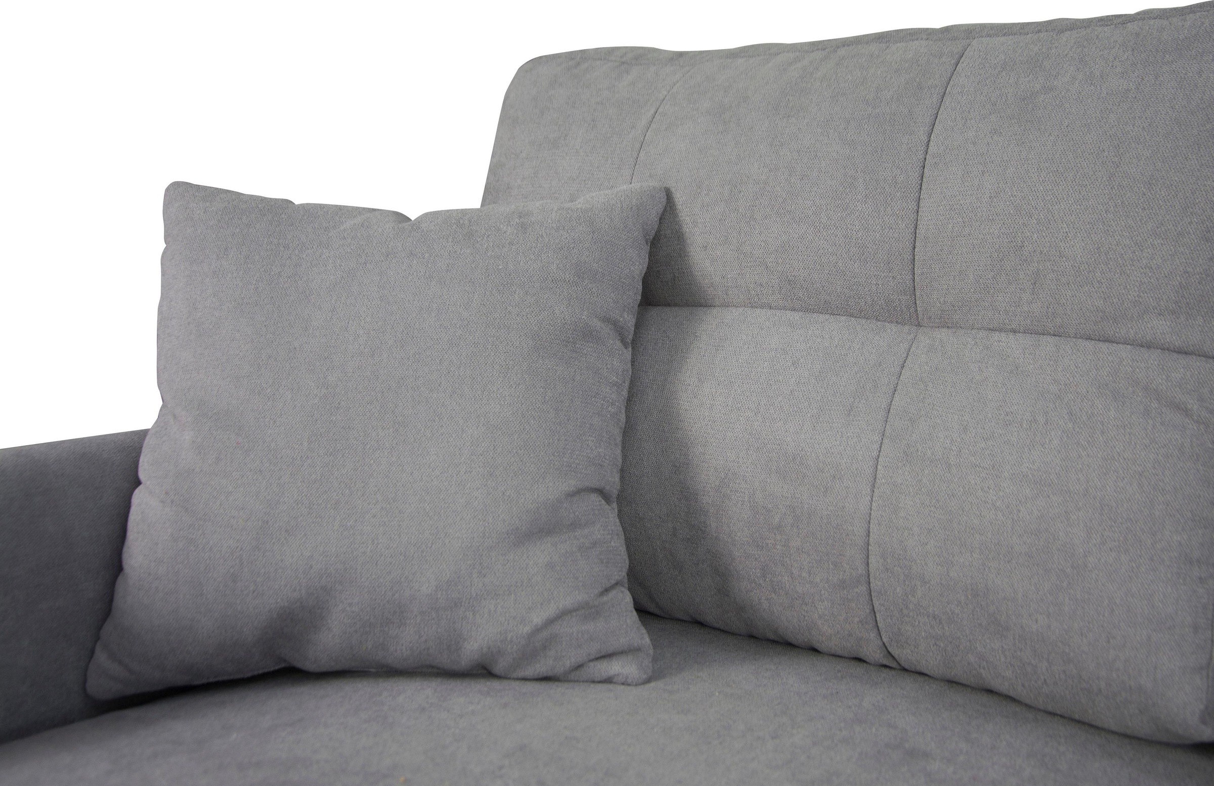 Home affaire Ecksofa »TRIPLO optionale Schlafsofa mit Bettkasten, Maße B/T/H: 234/164/89 cm«, L-Form wahlweise mit Bettfunktion - Liegefläche 132x210 cm