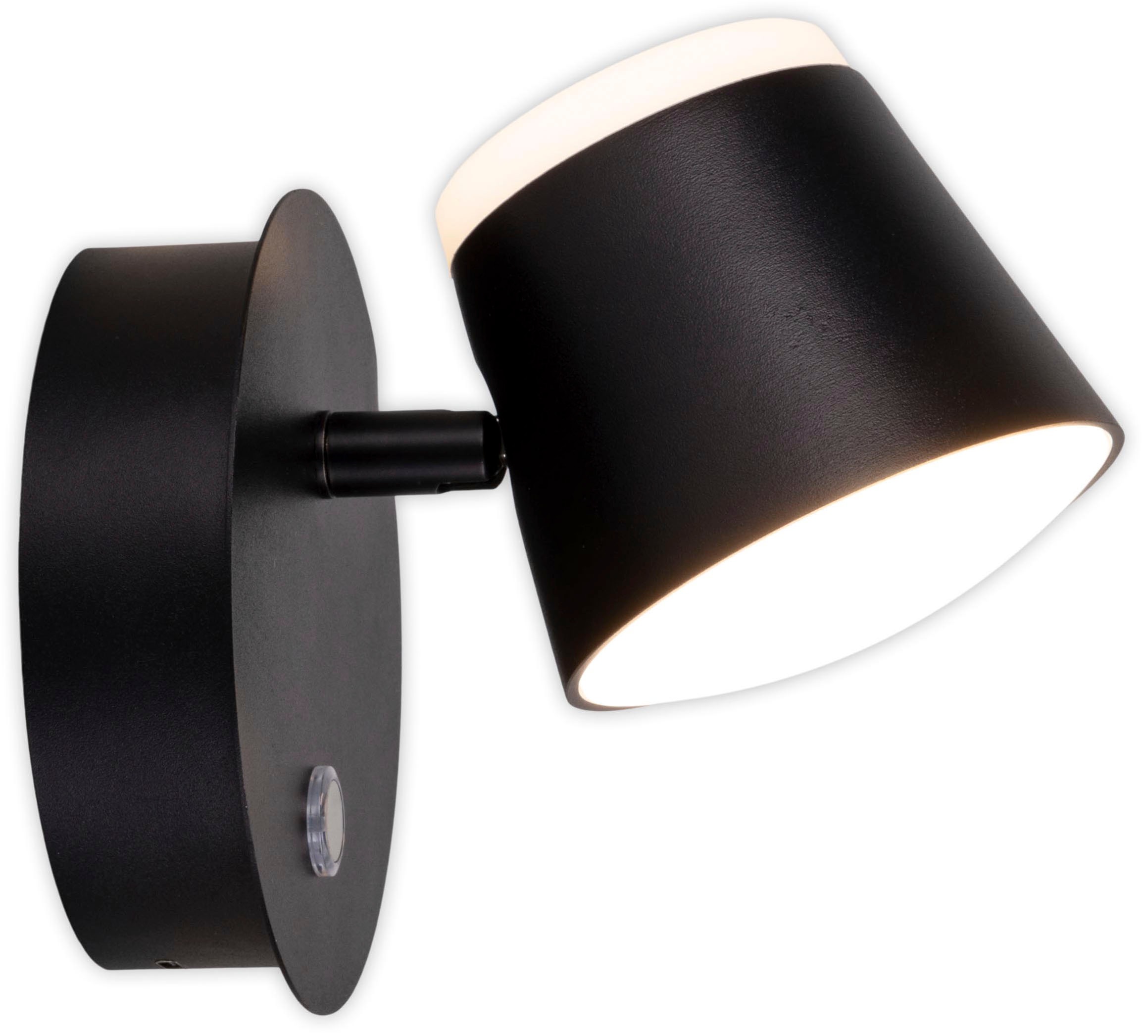 näve LED Wandleuchte »Tondo« LED-Modul 1 Stk. Warmweiß magnetisch, Akku Aufladung per USB-C Kabel, dimmbar per touch, Memory