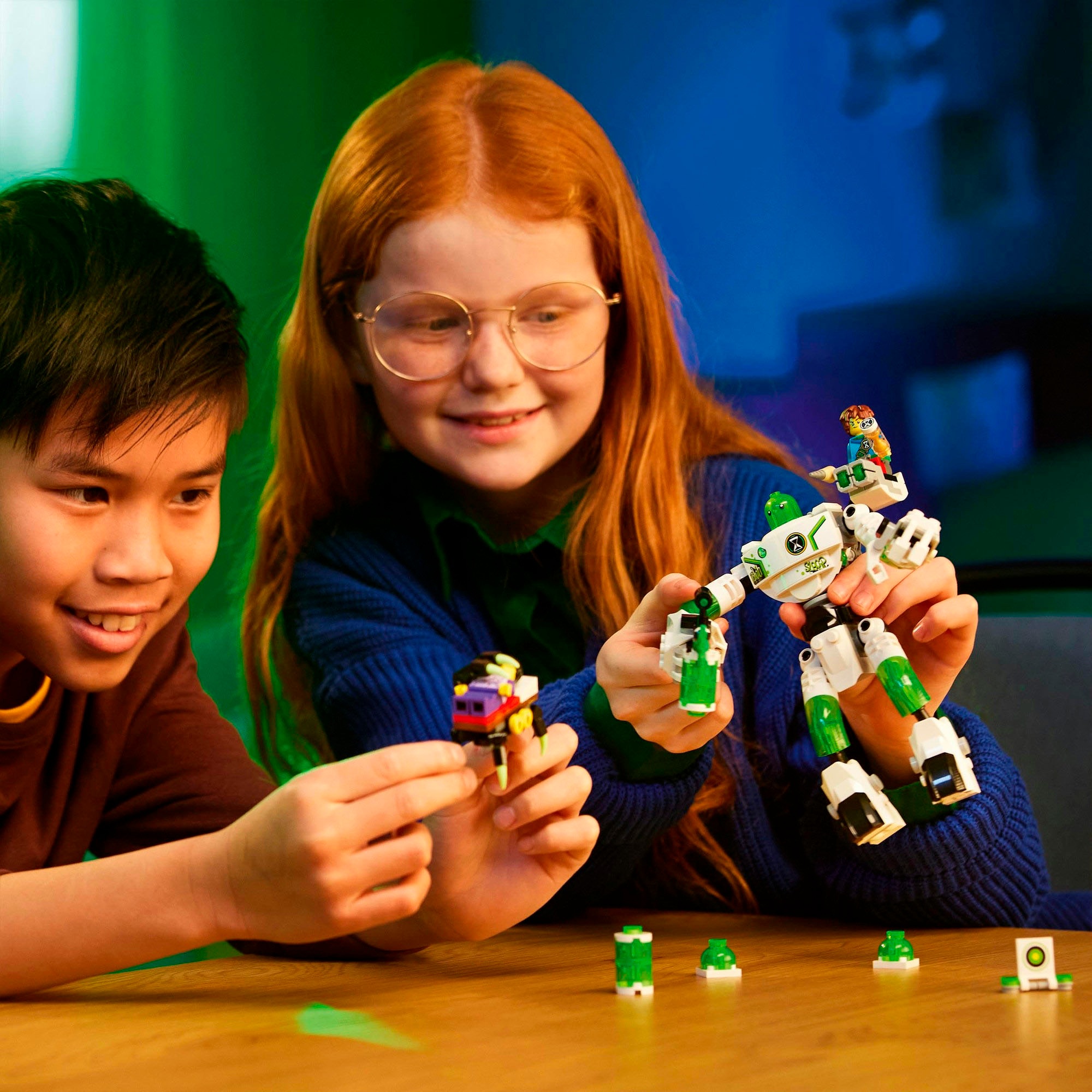 LEGO® Konstruktionsspielsteine »Mateo und Roboter Z-Blob (71454), LEGO® DREAMZzz™«, (237 St.), Made in Europe