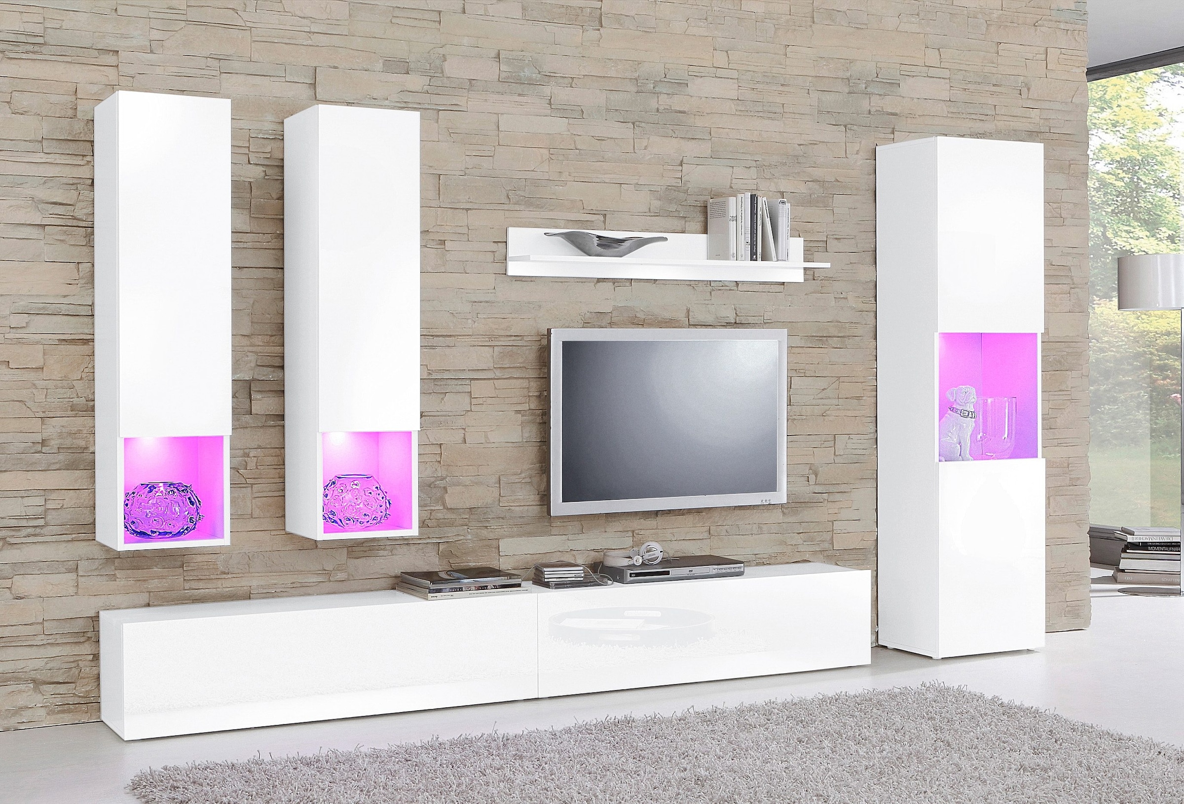 INOSIGN Wohnwand Set, 6 Stk. tlg.