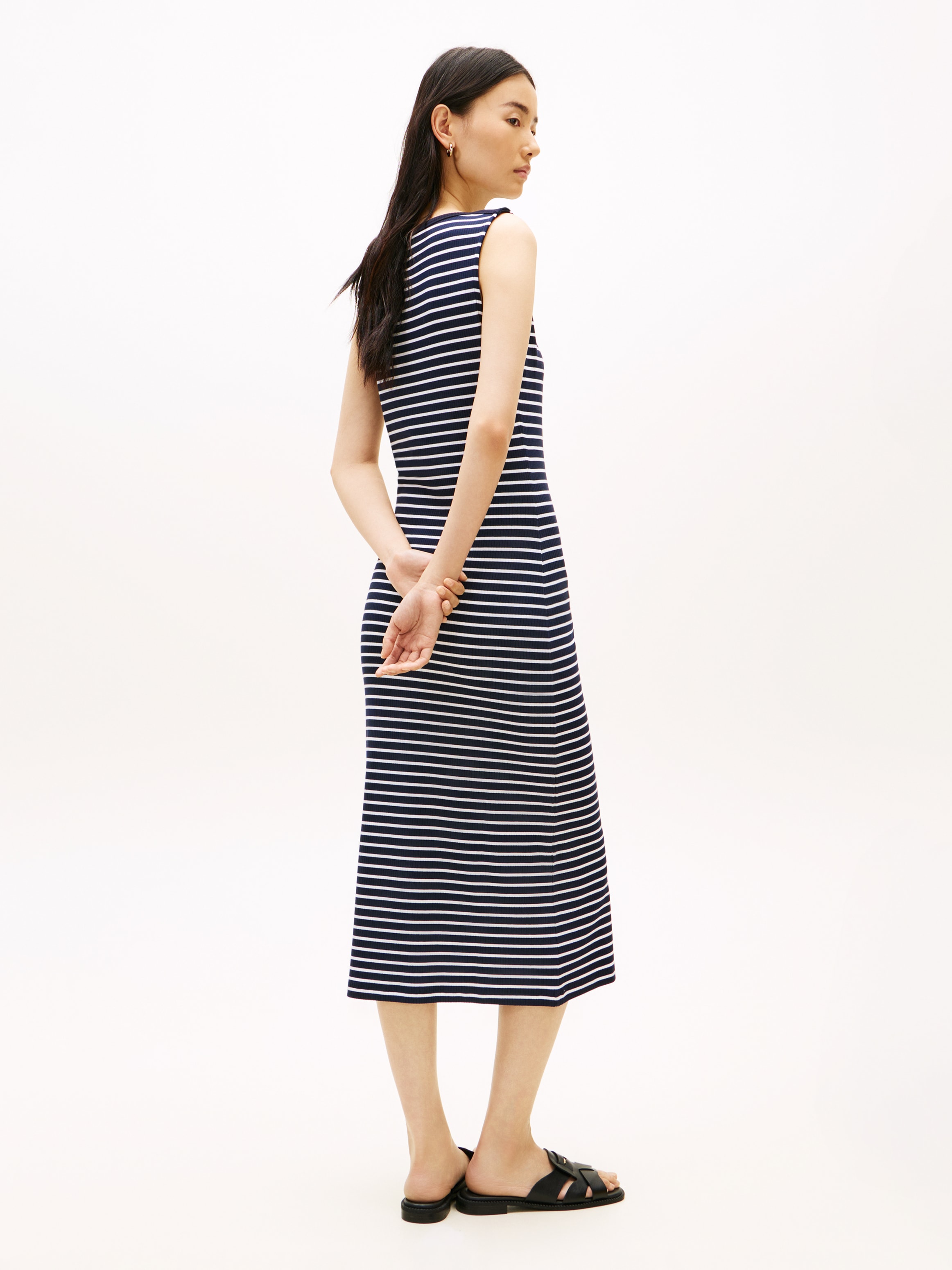 Tommy Hilfiger Jerseykleid »5X2 SLIM SLASH-NK DRS«