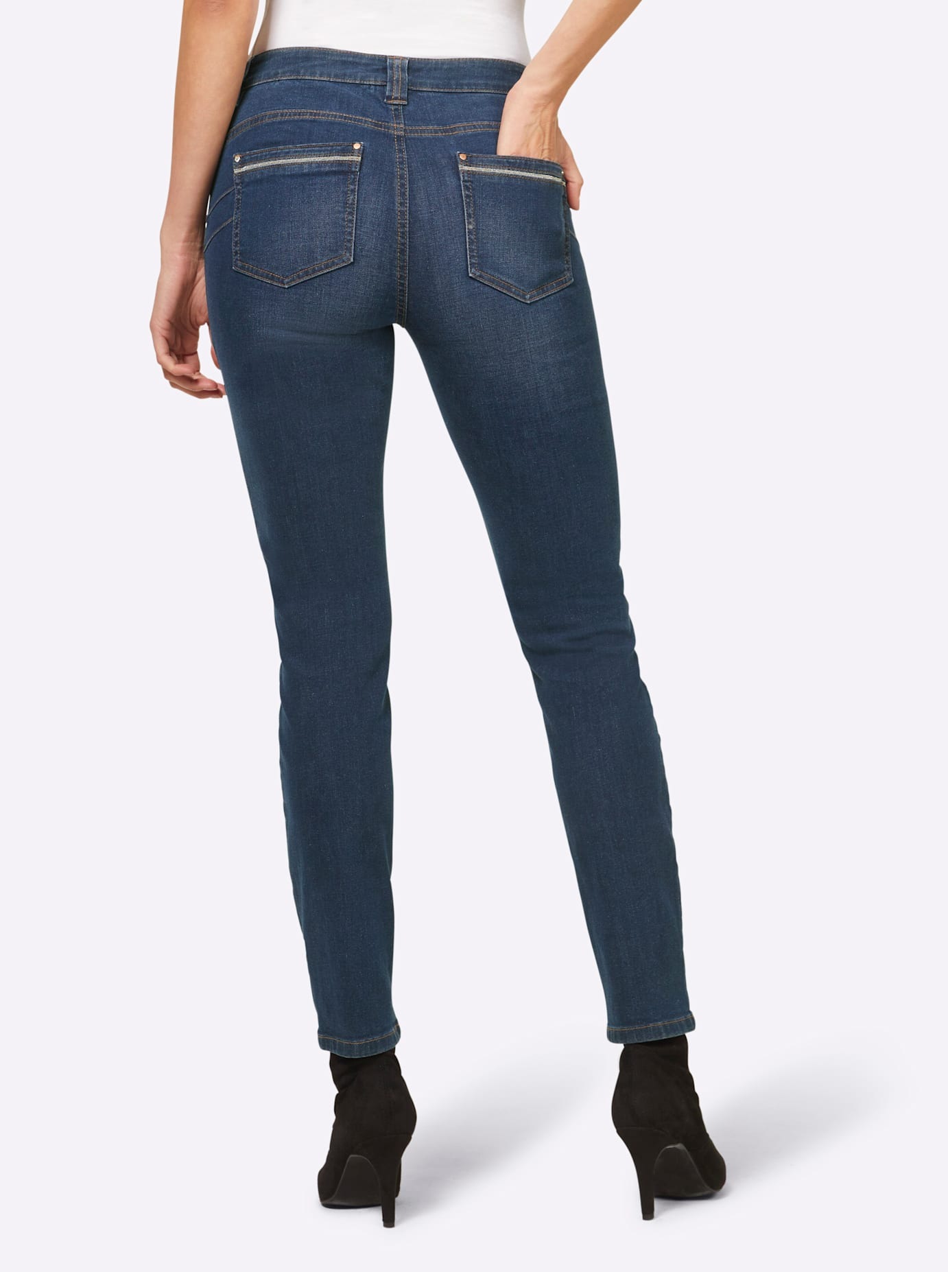 heine Push-up-Jeans, (1 tlg.)