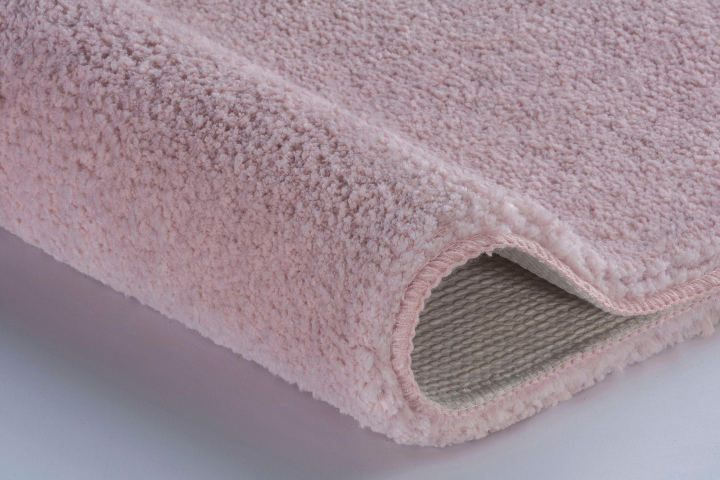 MEUSCH Badematte »Sascha« Höhe 20 mm rutschhemmend beschichtet fußbodenheizungsgeeignet Badteppich, 2-teiliges Set - Badematte & WC-Vorleger, Uni-Farben