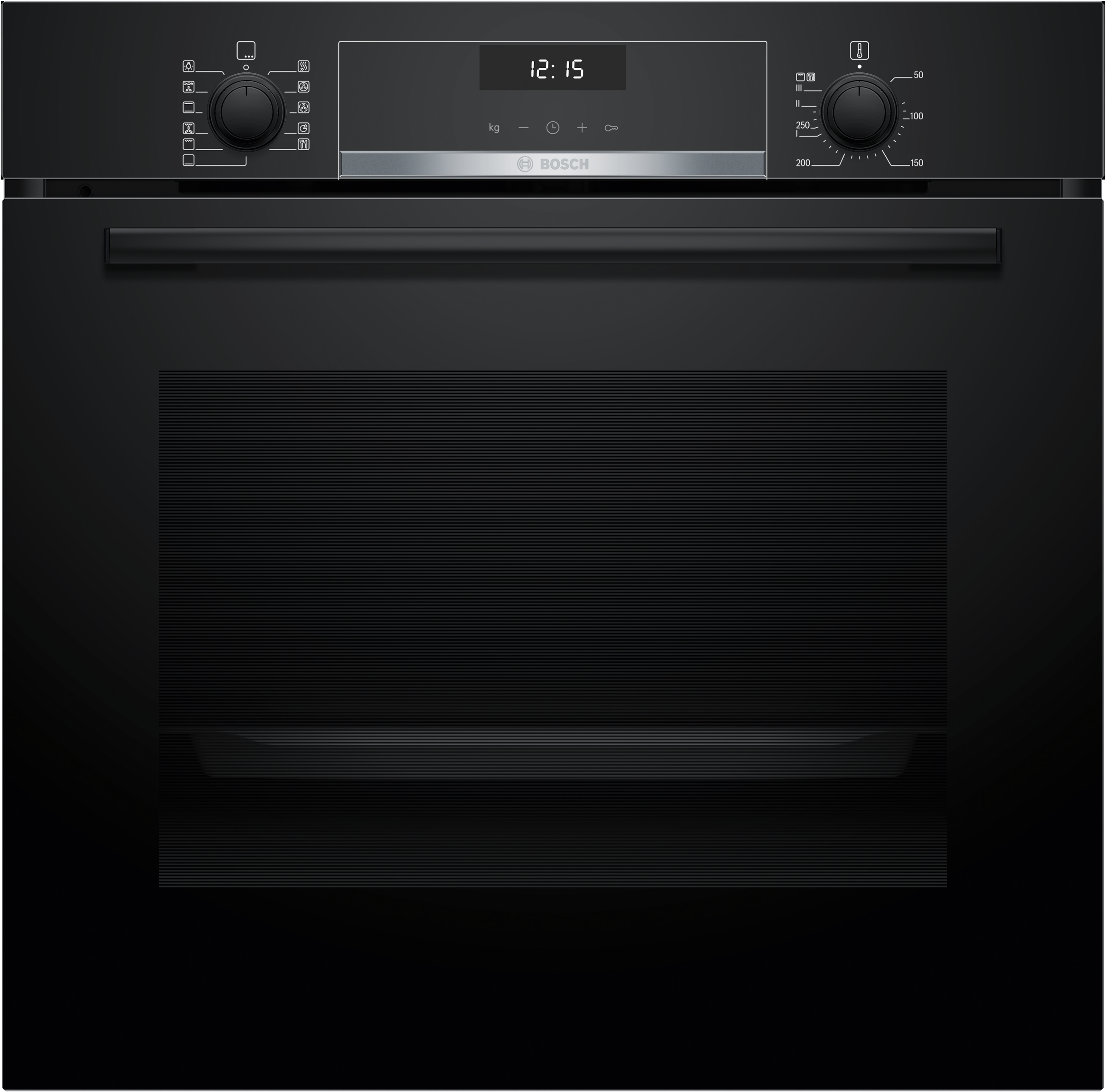 Bosch HBG537BB4 Serie 6 Backofen (71 l, Schwarz, 594 mm breit, A+)