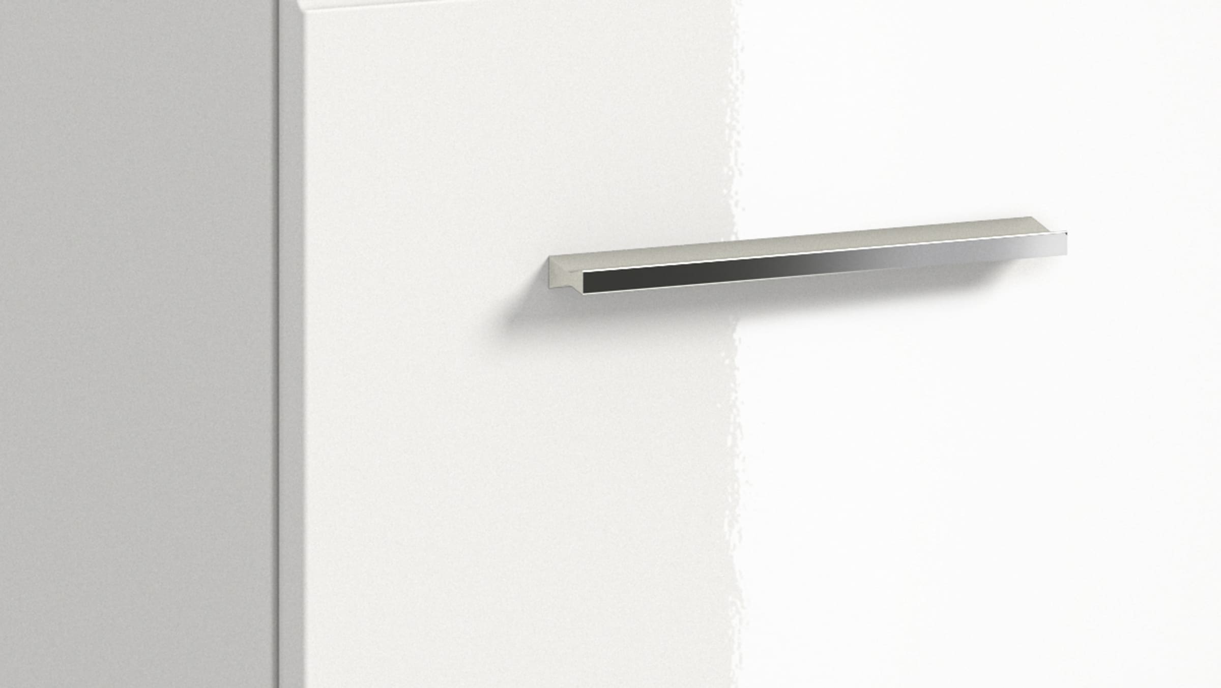 INOSIGN Waschbeckenunterschrank 2 Stk. tlg. Florenz, Waschtisch inkl. Waschbecken, Weiß Hochglanz Tiefzieh