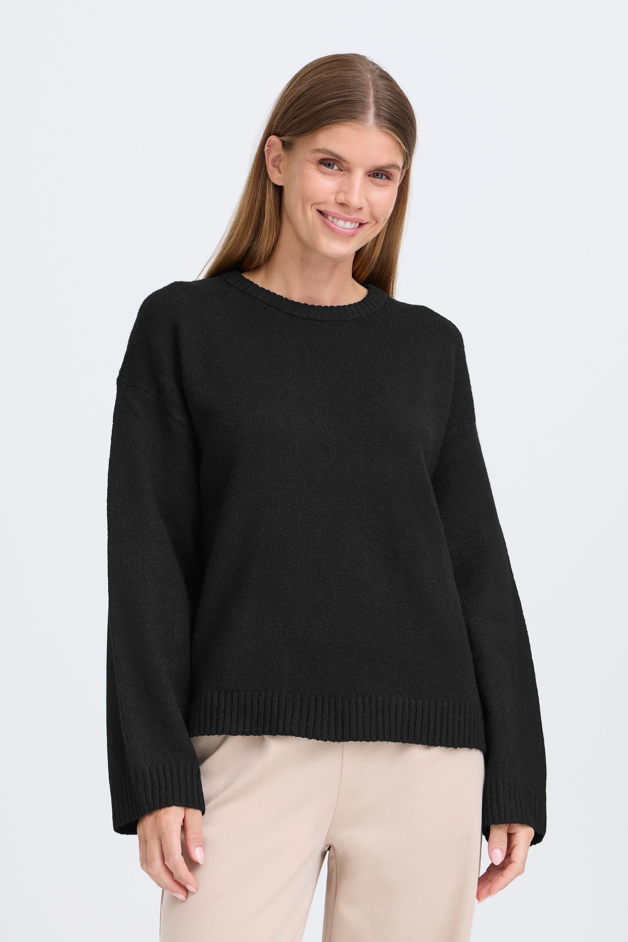 OXMO Rundhalspullover »Rundhalspullover OXComos«