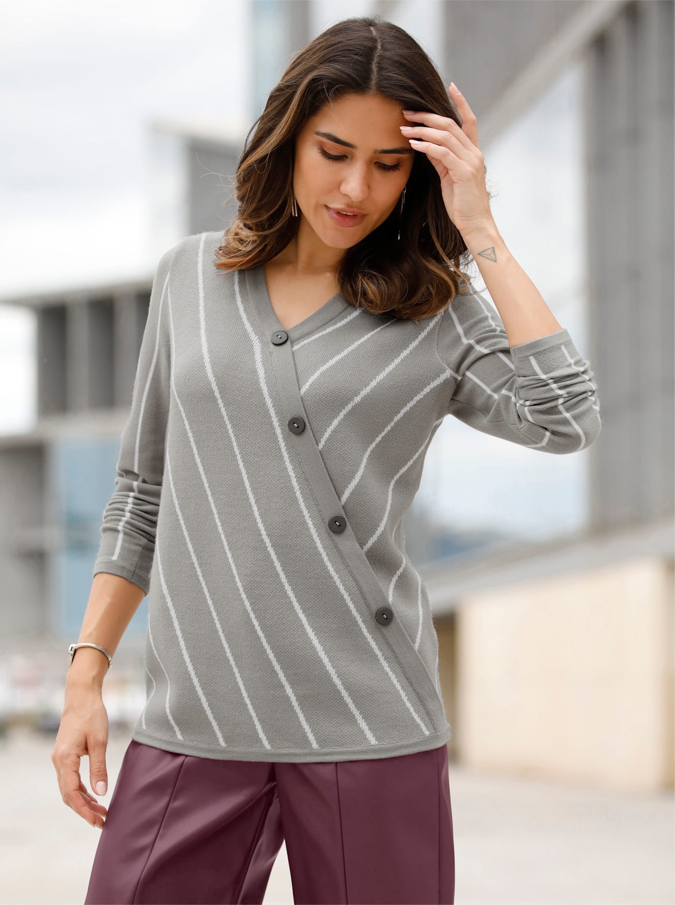 Classic Basics V-Ausschnitt-Pullover »V-Pullover«