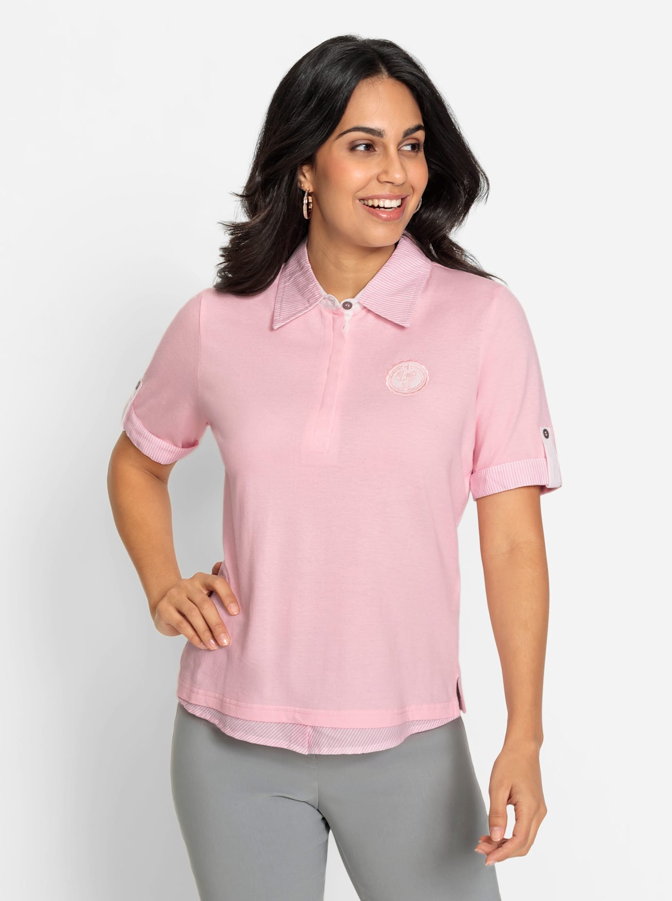 Inspirationen Poloshirt »Poloshirt«, (1 tlg.)