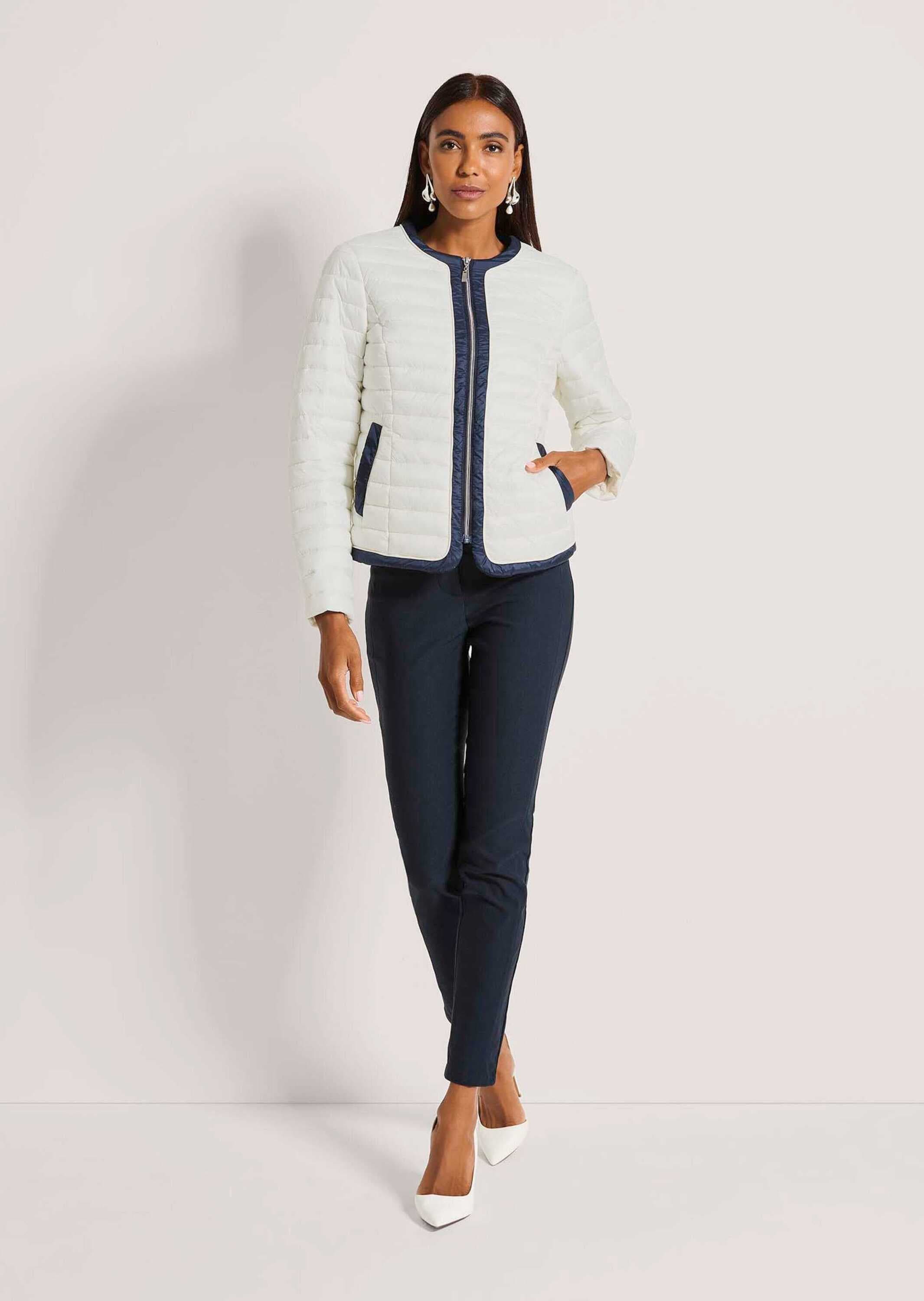 MADELEINE Kurzjacke »Steppjacke Leichte Übergangsjacke mit Fütterung« Sandwichsteppung