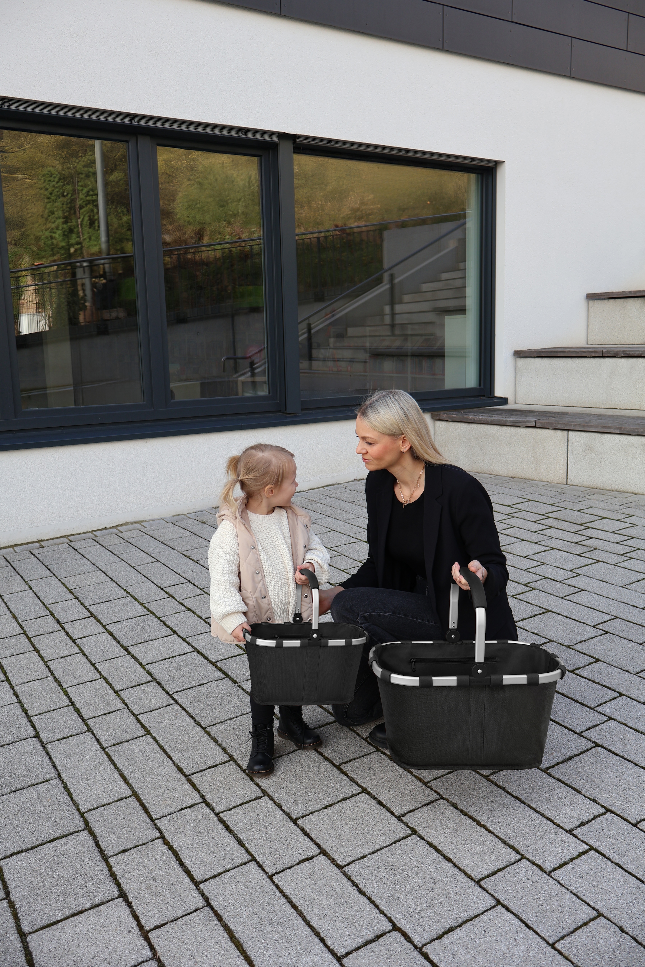 REISENTHEL® Einkaufskorb »carrybag XS« Standfüße, Griff umklappbar, flach zusammenlegbar, stabiler Griff