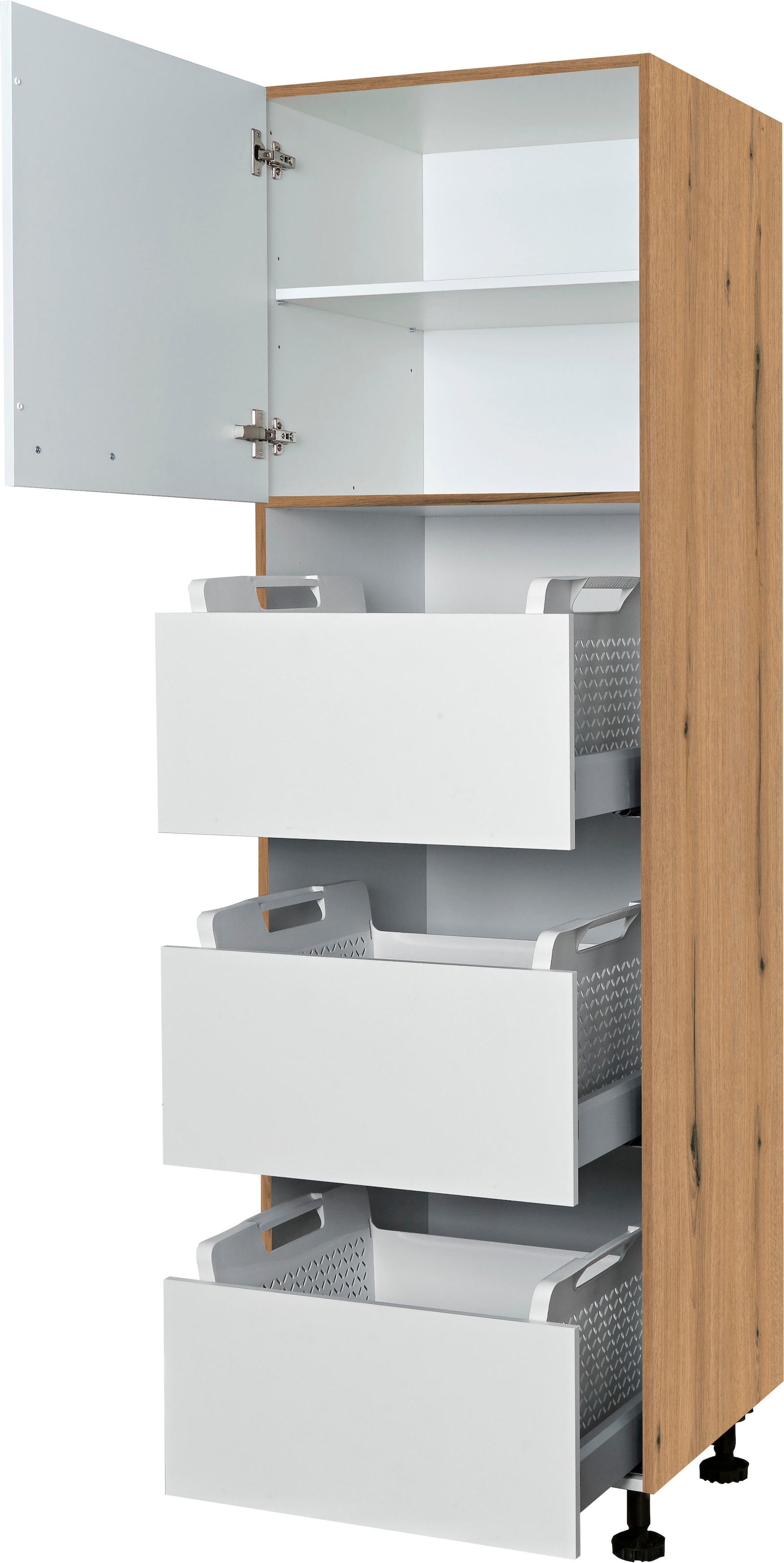 Express Küchen Vorratsschrank »ARTA« vormontiert