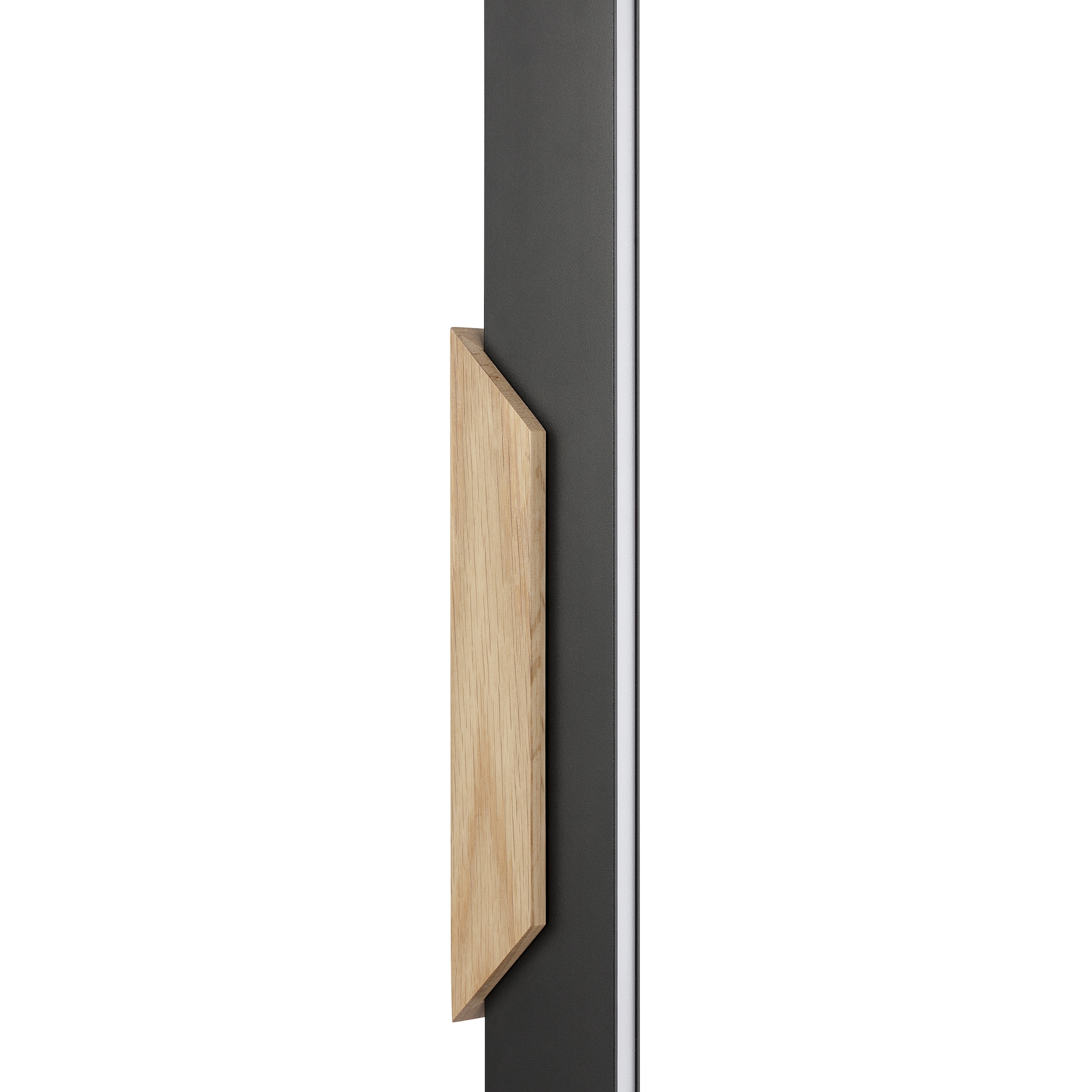 lumiCouture LED Tischleuchte »Arcus« LED-Modul 1 Stk. Warmweiß Höhe 52 cm, 1800 Lumen, 2700 Kelvin, Metall/Holz, schwarz/braun