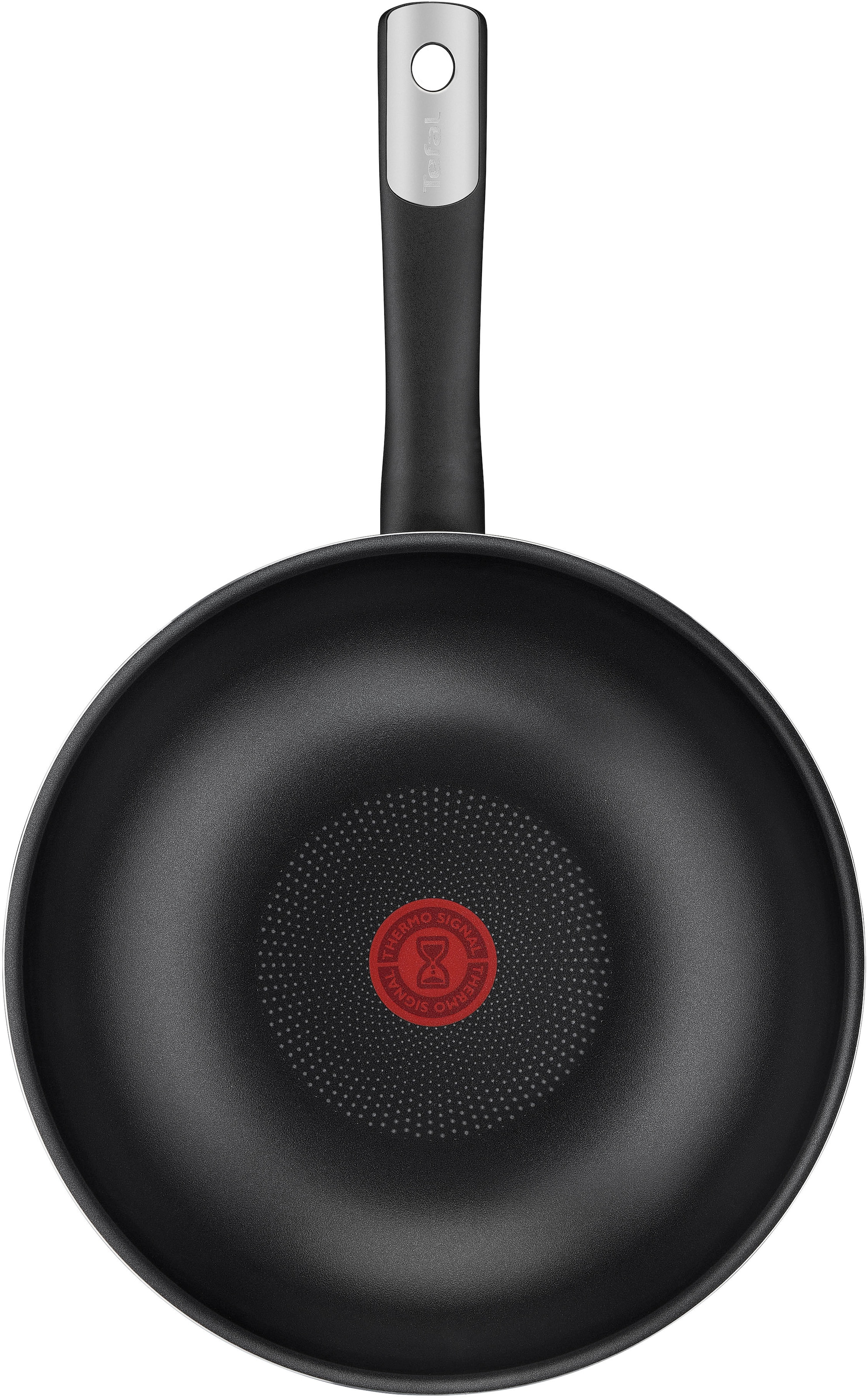 Tefal Bratpfanne »Hard Titanium Essential« Aluminium 1 Stk. tlg. 28 cm, Antihaftbeschichtung, Thermo-Signal, tiefe Form, made in France