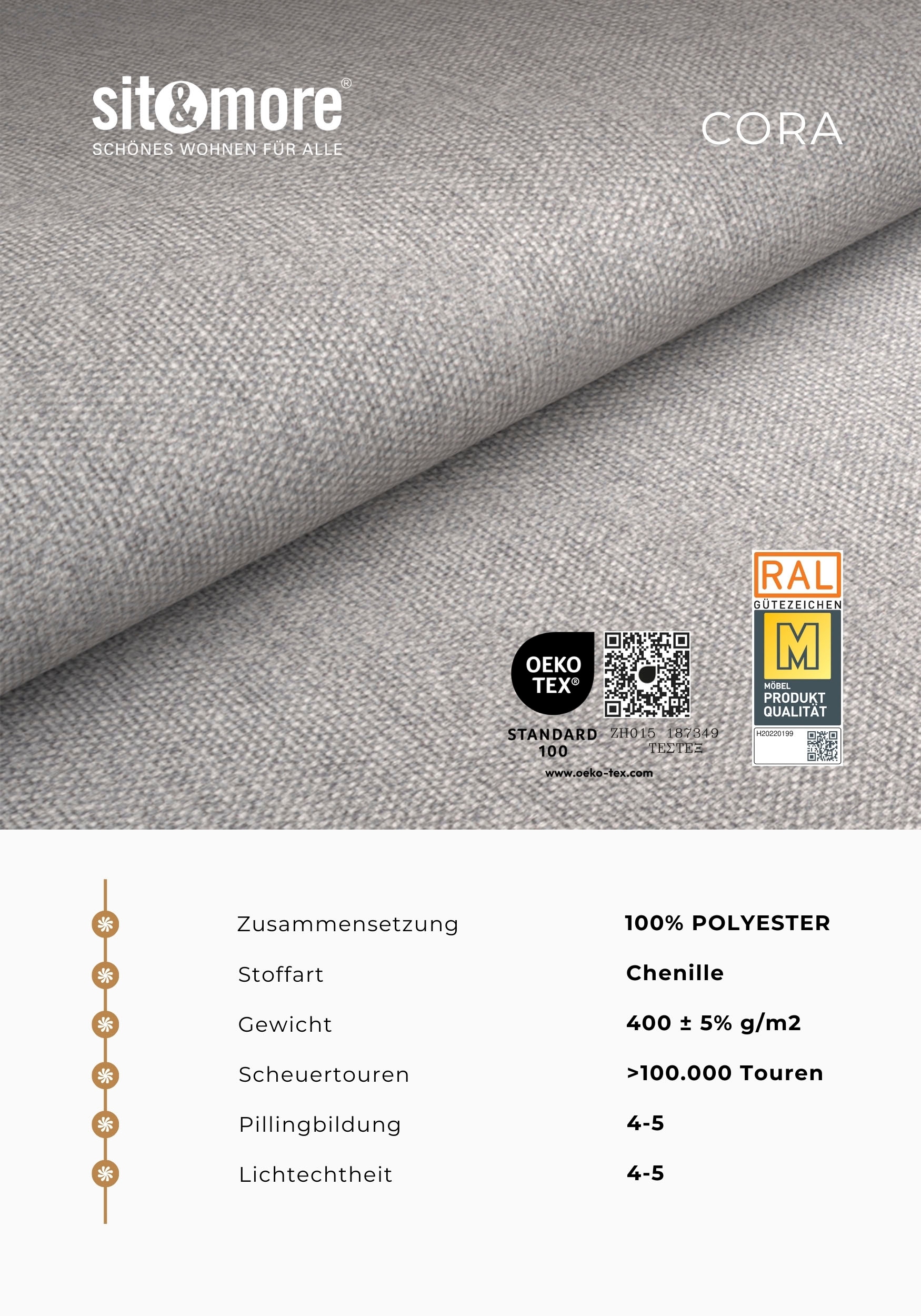 sit&more TV-Sessel »TV Lazy« zur Auswahl mit Herz-Waage-Position