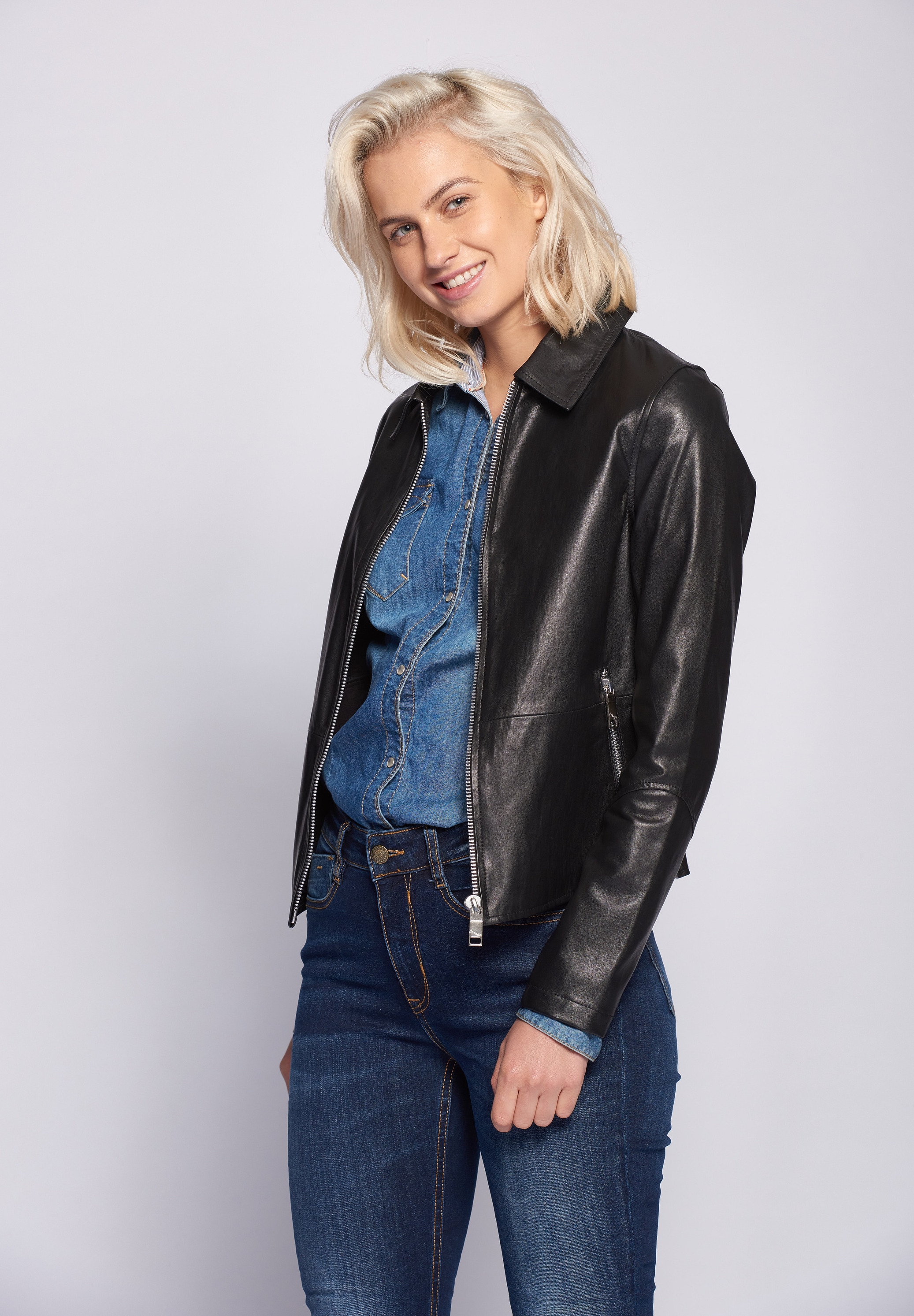 Maze Lederjacke »Lederjacke Noble«