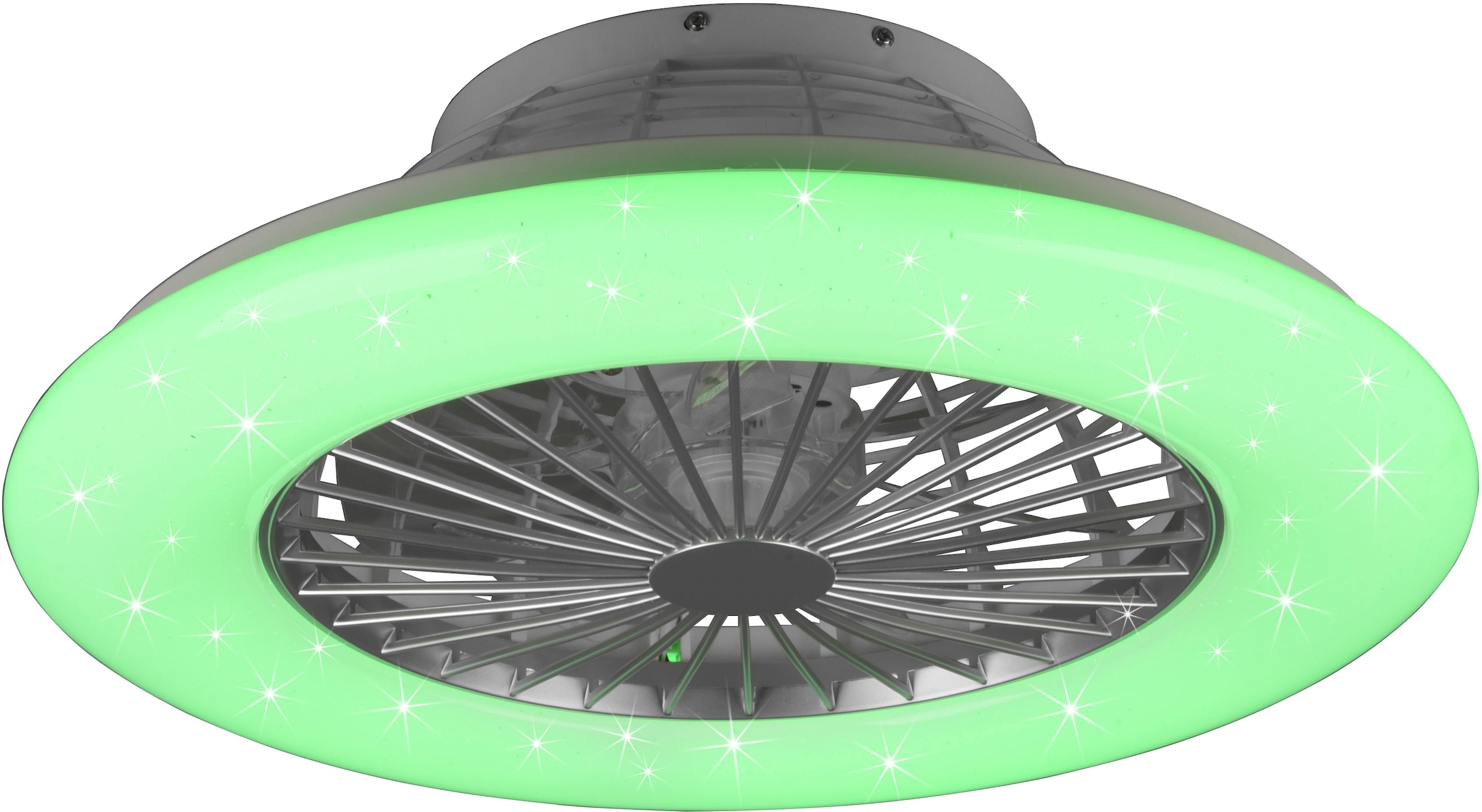 RGBW XXL flammig-flammig, Leuchten TRIO Garantie online LED 1 Deckenleuchte 3 mit Lichtfarbe Jahren Stufen, 3 | kaufen mit Fernbed., einstellbar, Deckenventilator »Stralsund«,
