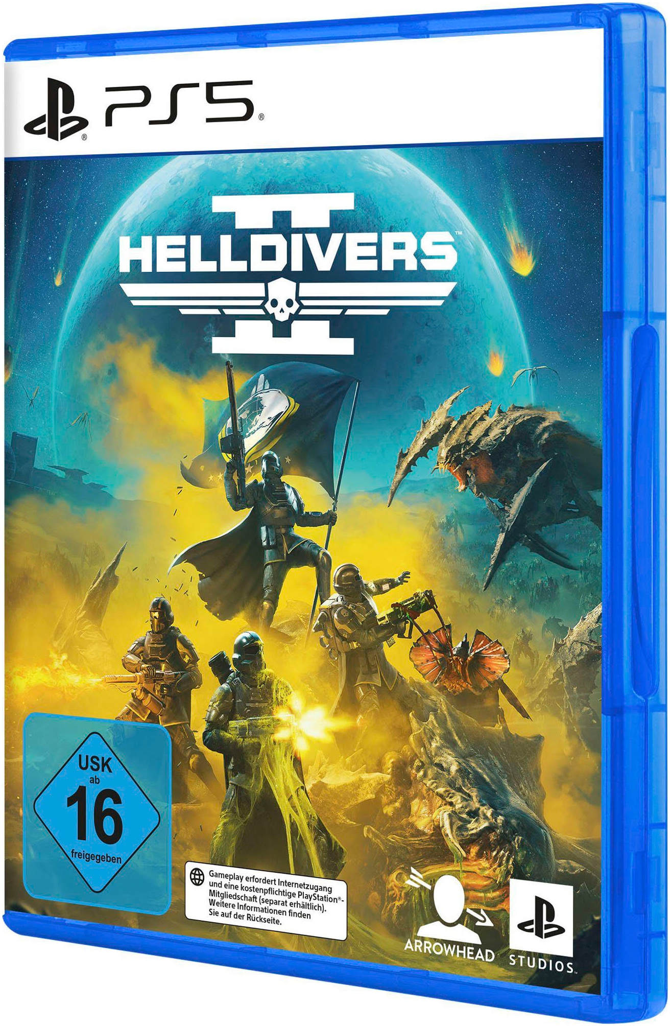 PlayStation 5 Konsolen-Set »Disk Edition (Slim) + Helldivers 2«